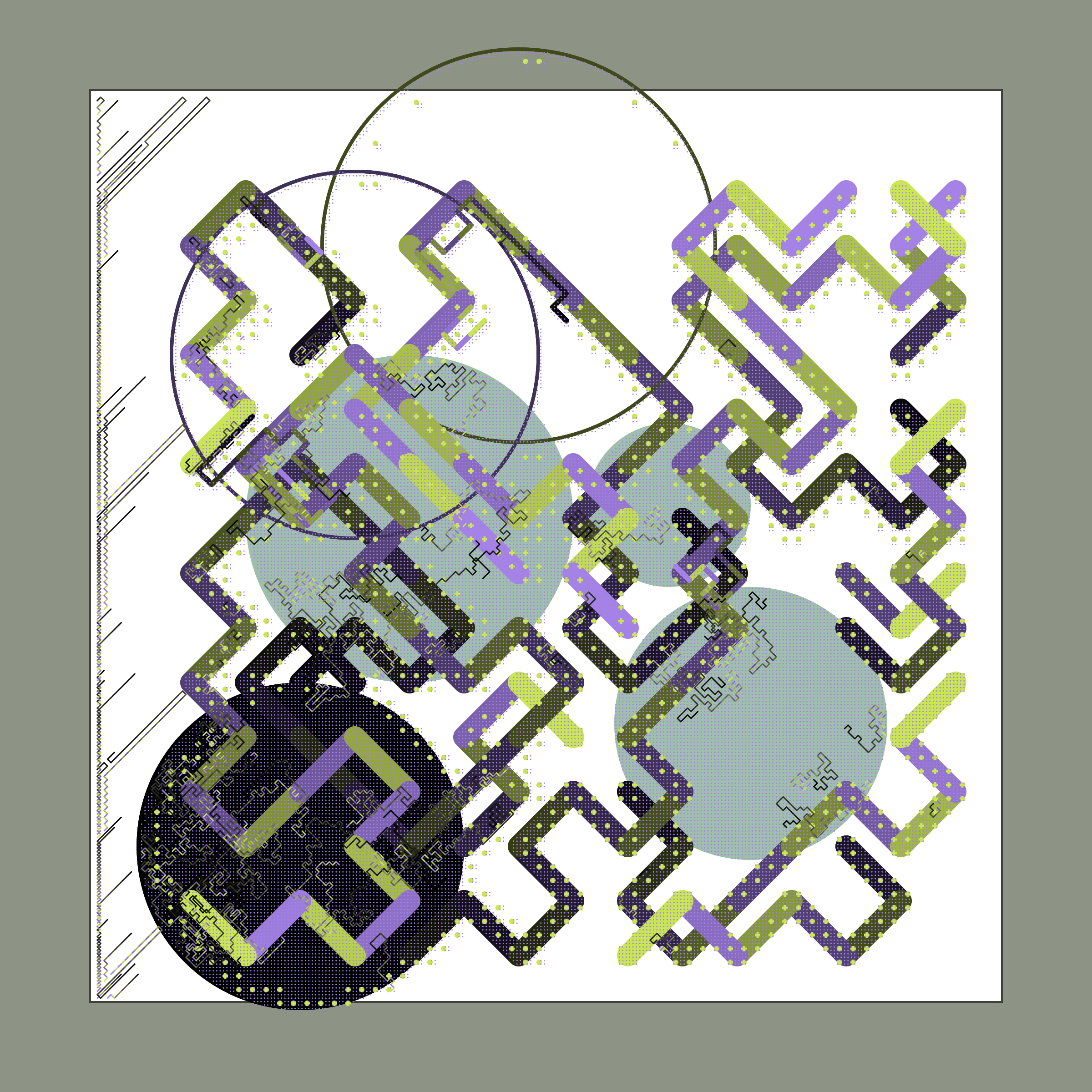 Art Blocks - Art Blocks v2 - Abstraction #238 - NFT # 69000238