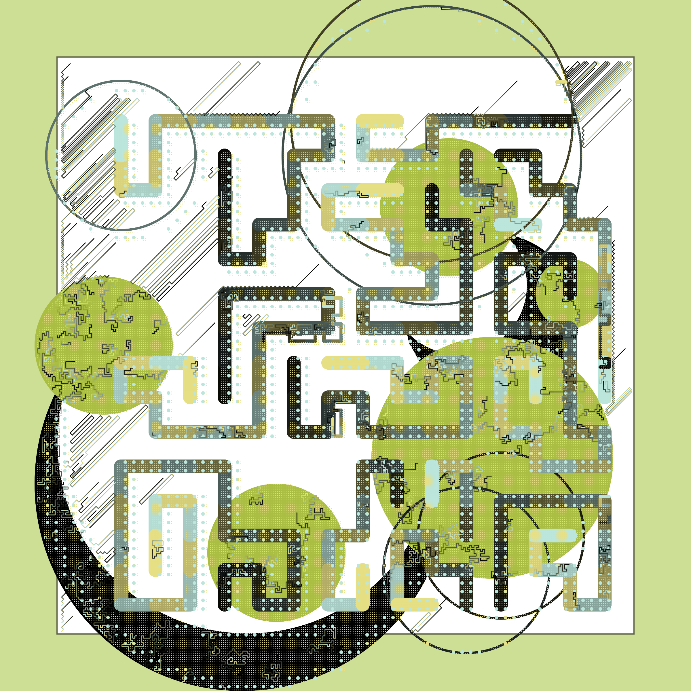 Art Blocks - Art Blocks v2 - Abstraction #239 - NFT # 69000239