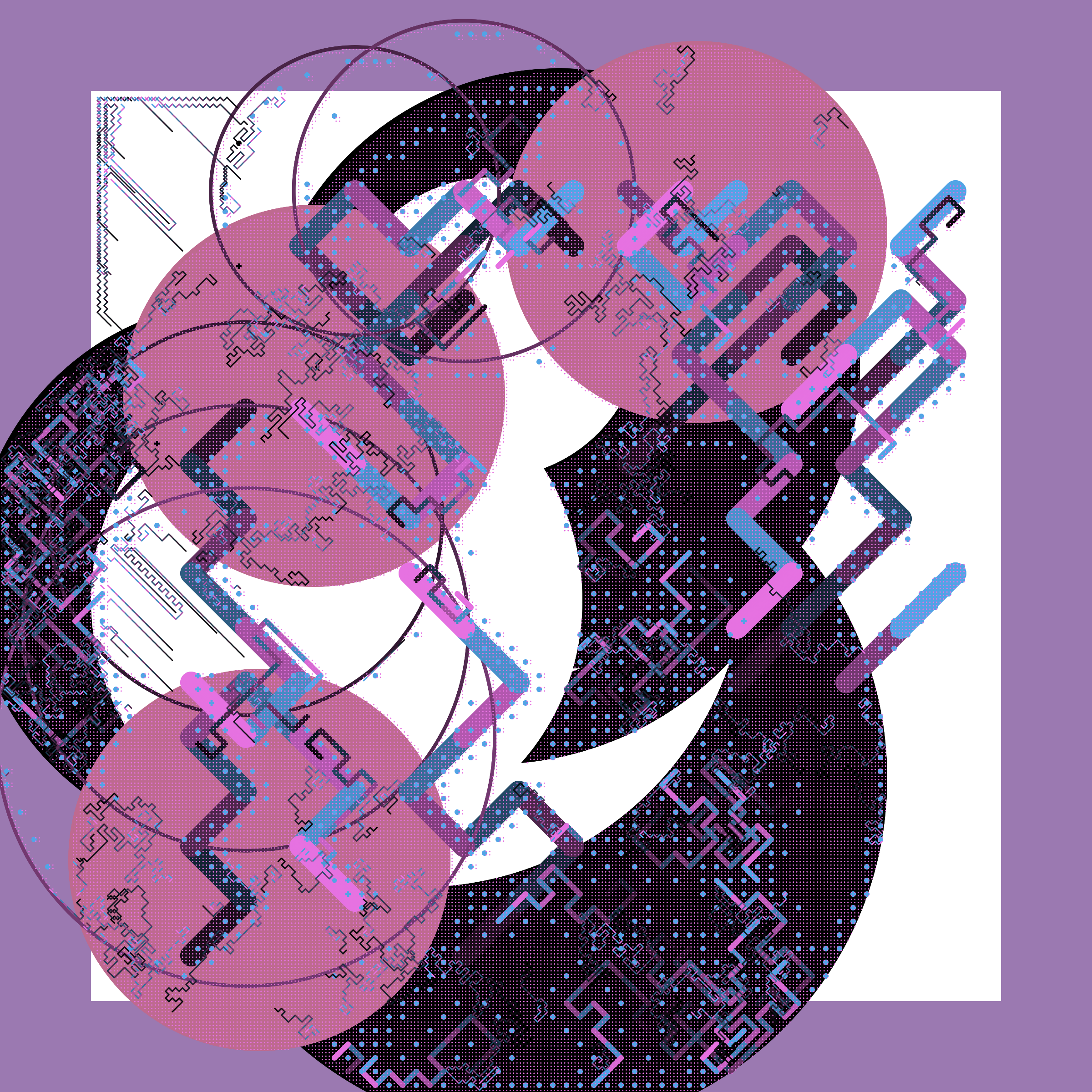 Art Blocks - Art Blocks v2 - Abstraction #248 - NFT # 69000248