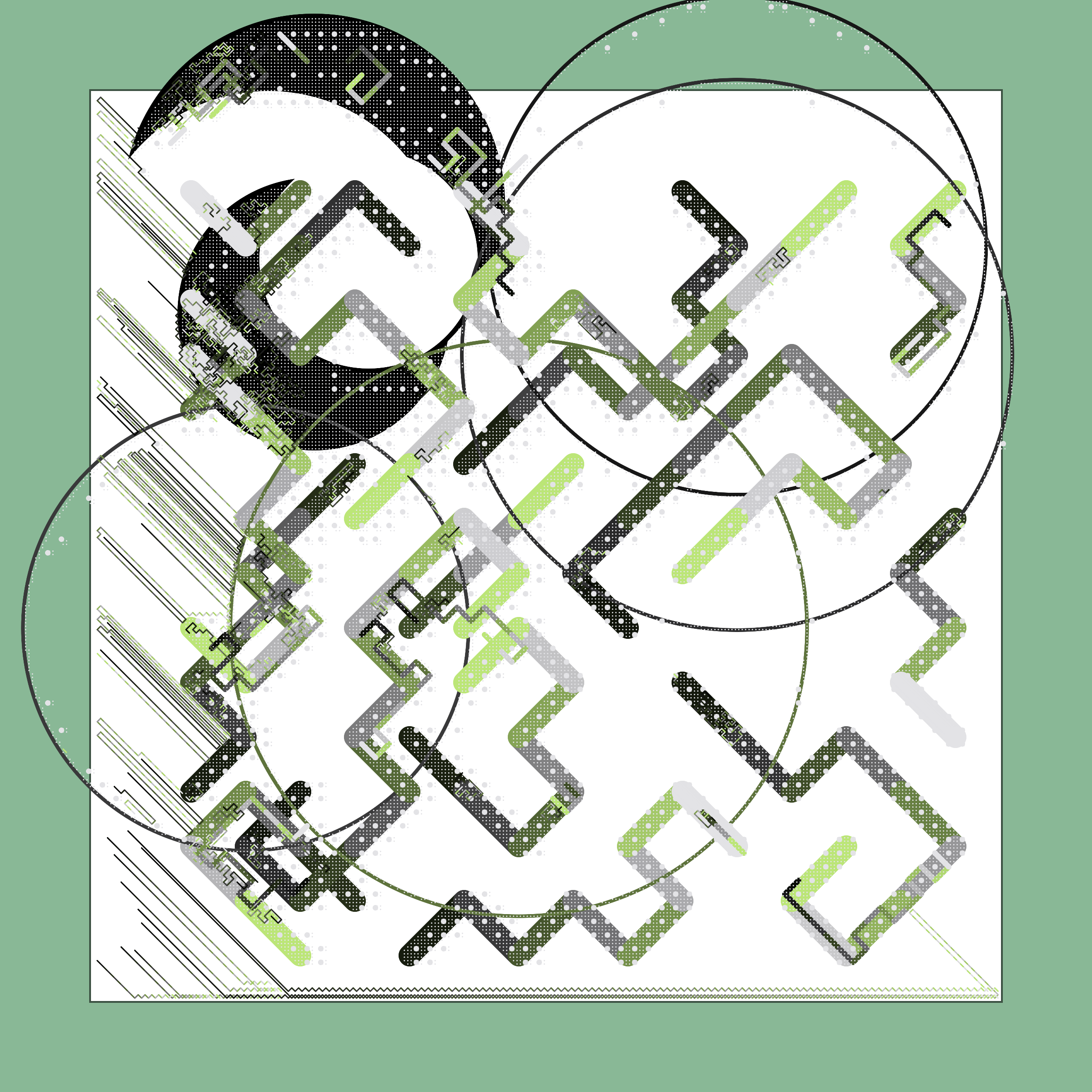 Art Blocks - Art Blocks v2 - Abstraction #249 - NFT # 69000249