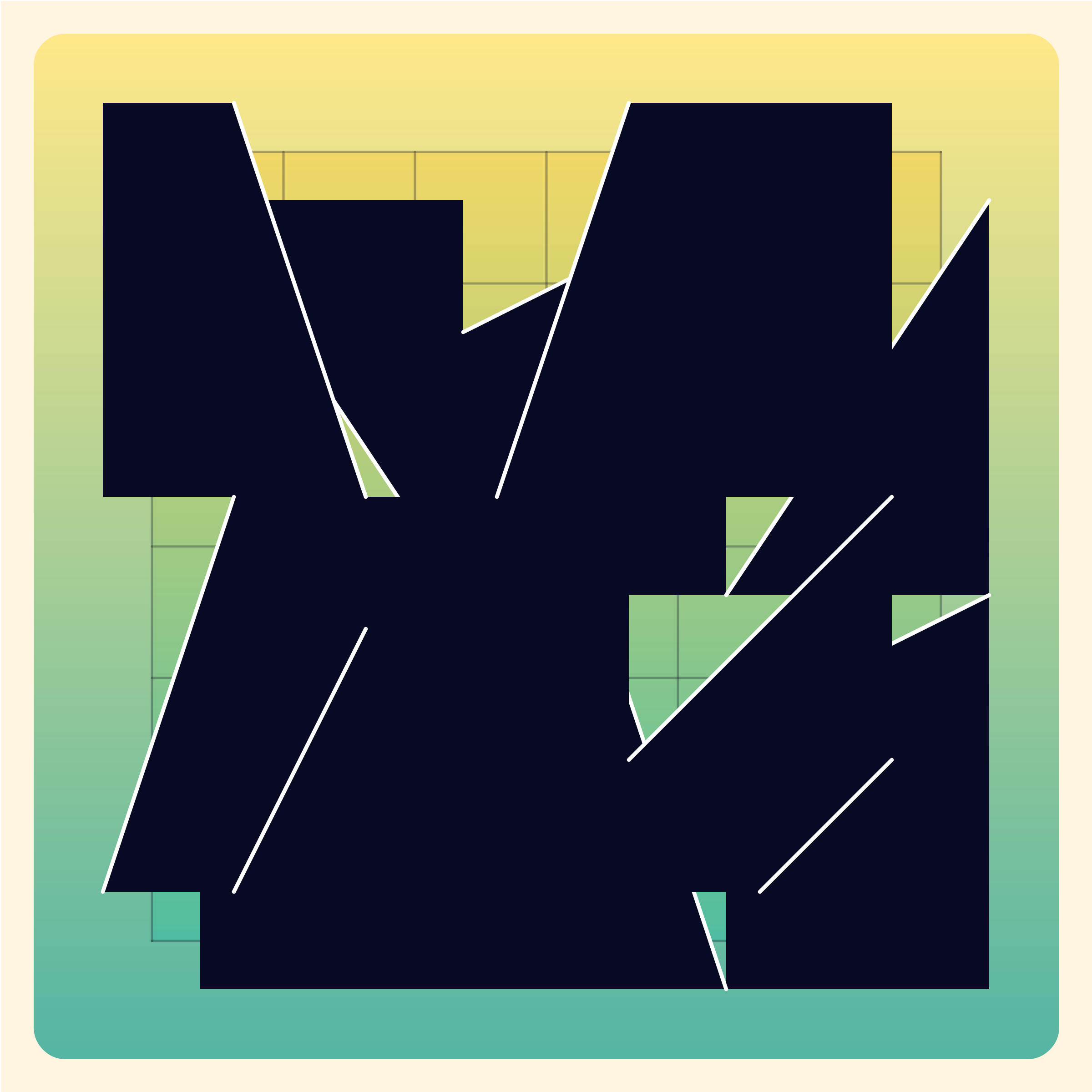 Art Blocks - Art Blocks v2 - Andradite #45 - NFT # 71000045