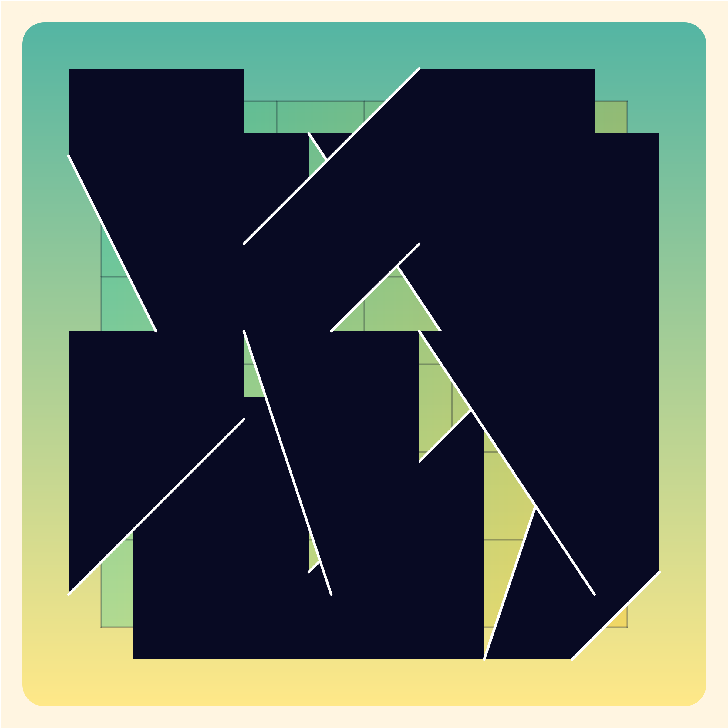 Art Blocks - Art Blocks v2 - Andradite #51 - NFT # 71000051