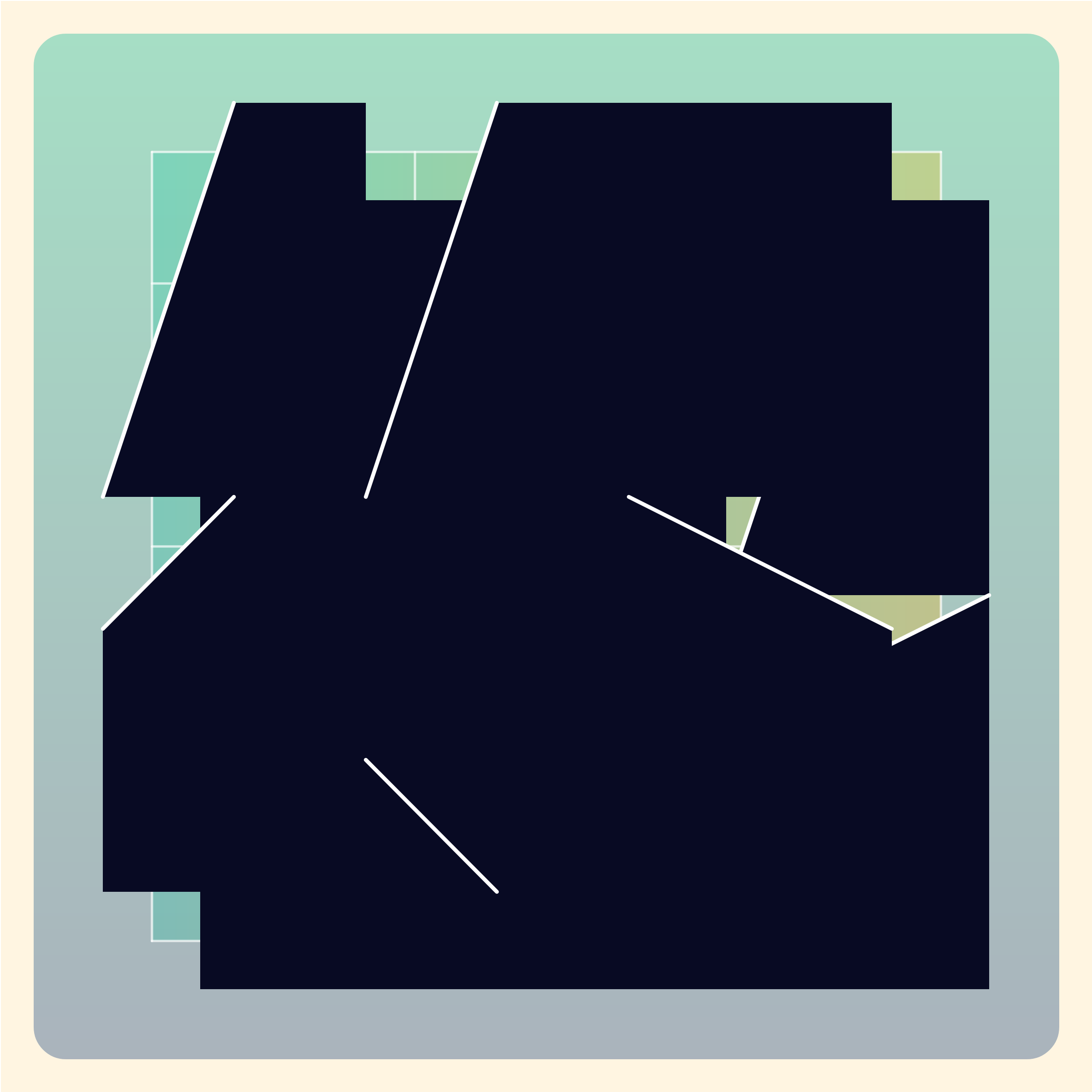 Art Blocks - Art Blocks v2 - Andradite #55 - NFT # 71000055