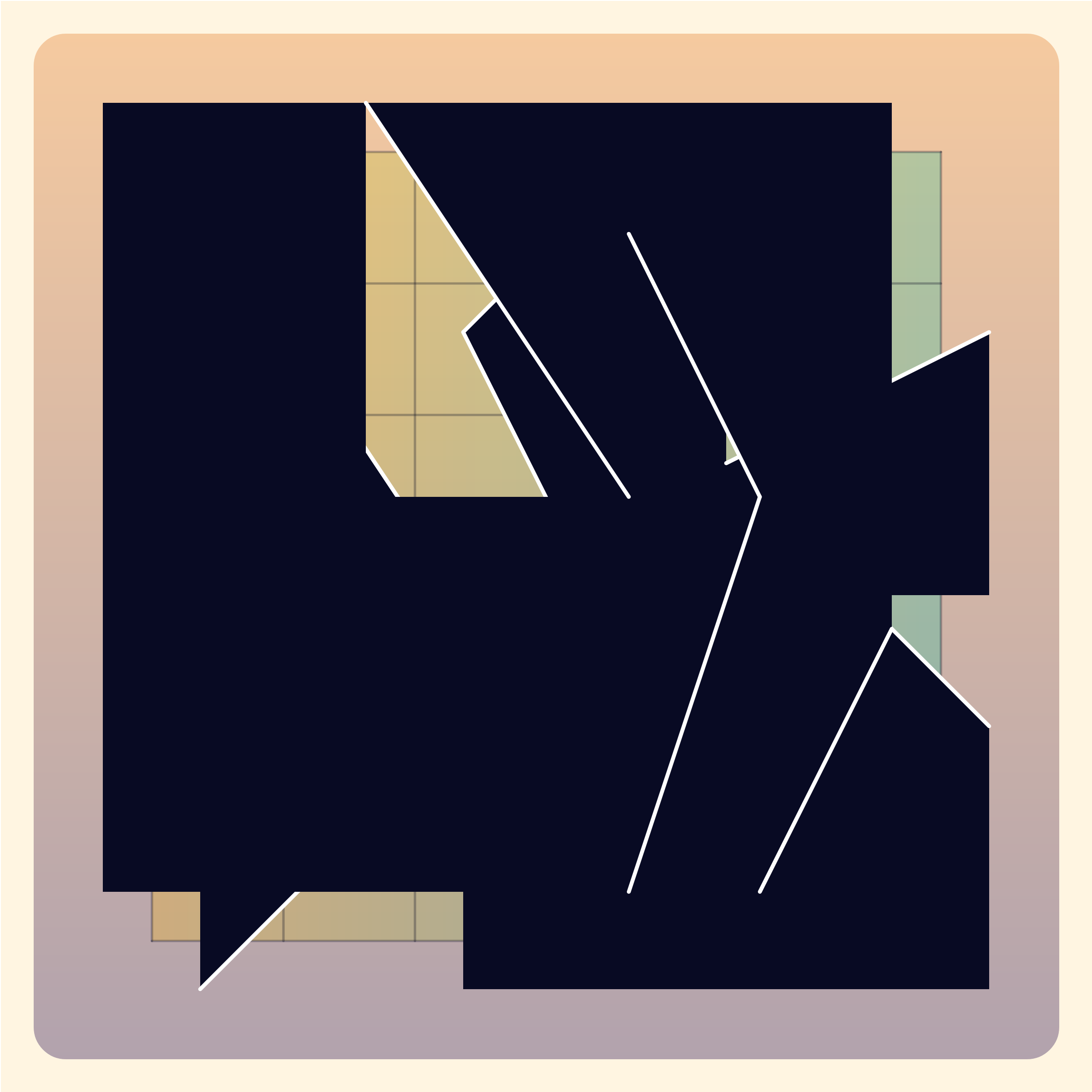 Art Blocks - Art Blocks v2 - Andradite #74 - NFT # 71000074