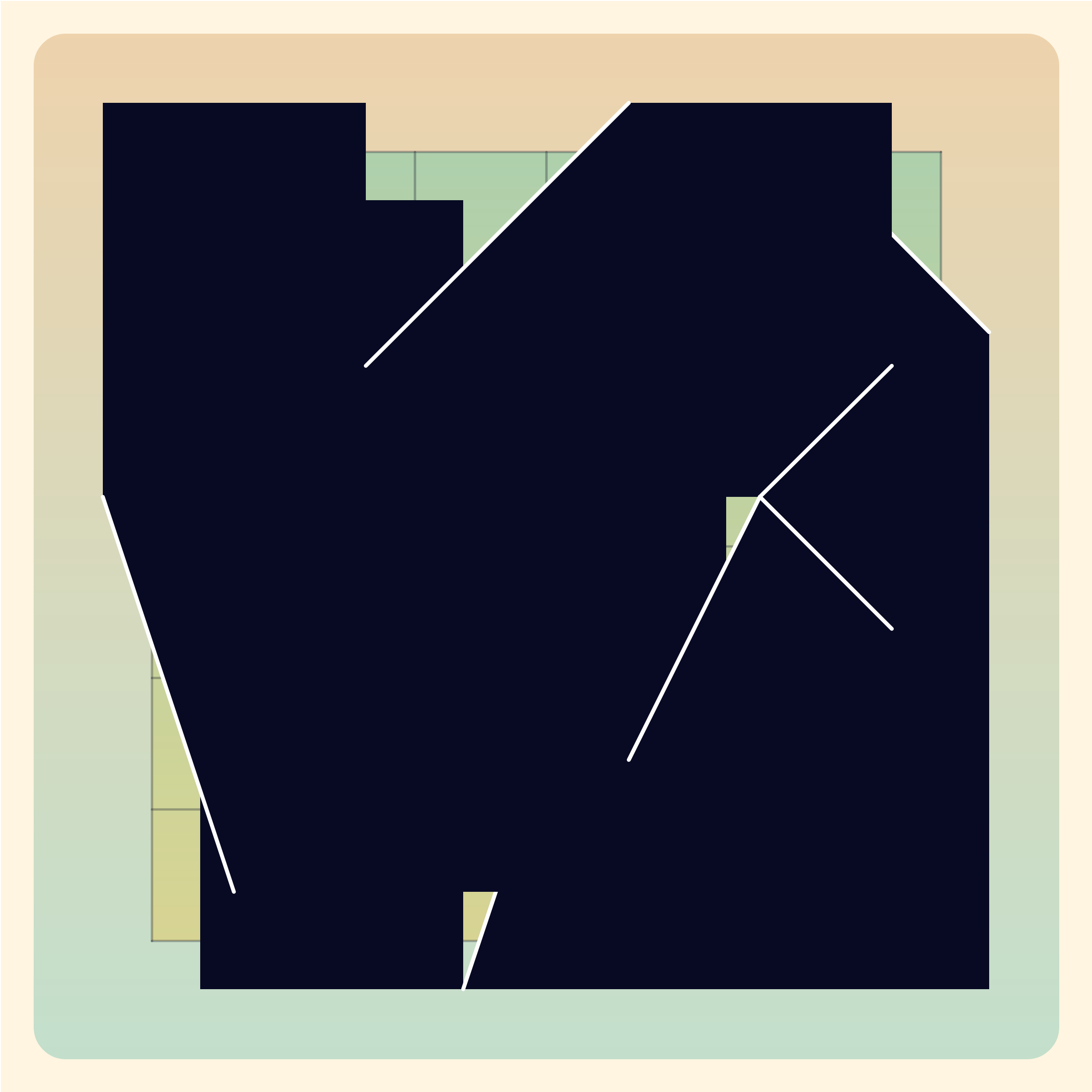 Art Blocks - Art Blocks v2 - Andradite #96 - NFT # 71000096