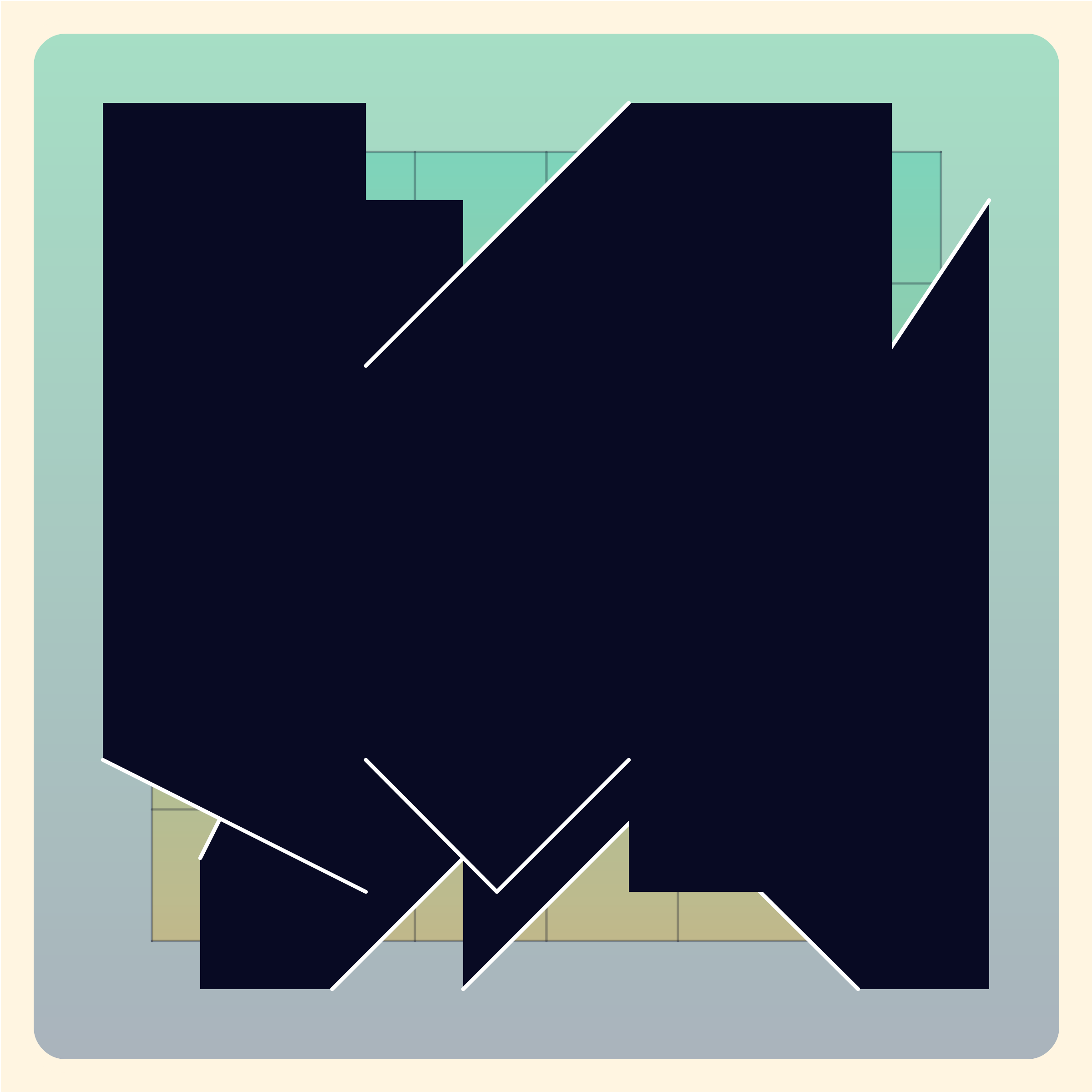 Art Blocks - Art Blocks v2 - Andradite #104 - NFT # 71000104