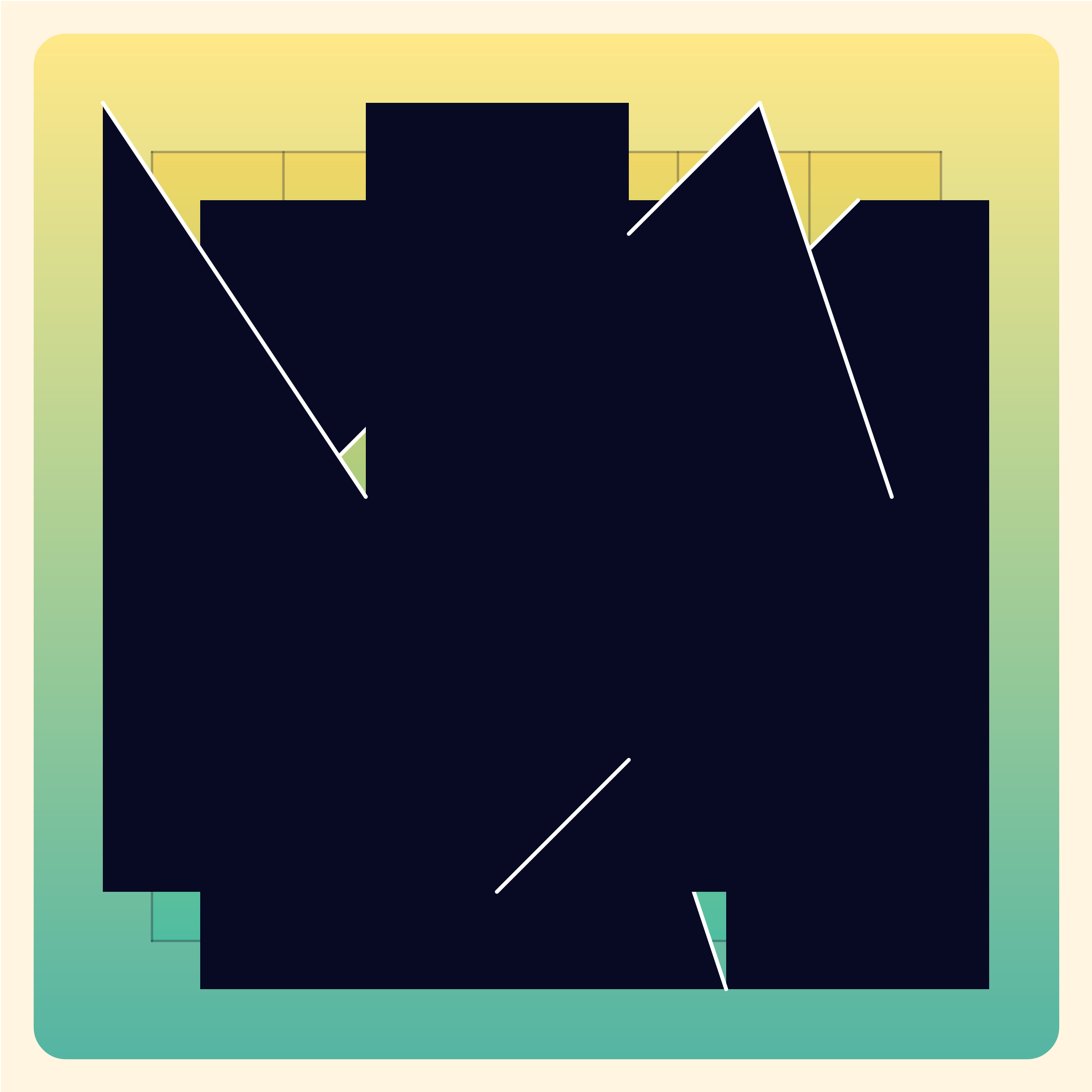 Art Blocks - Art Blocks v2 - Andradite #208 - NFT # 71000208