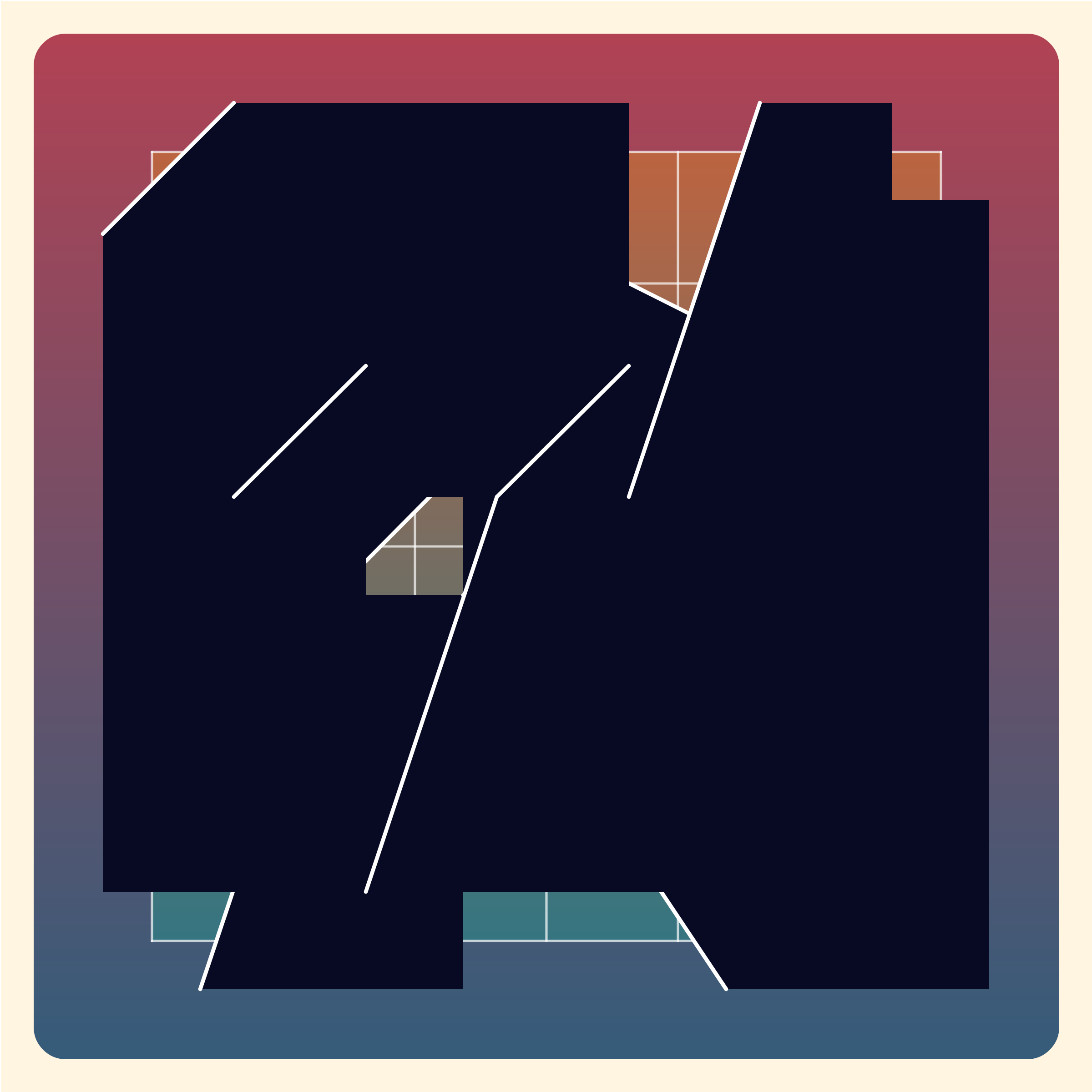 Art Blocks - Art Blocks v2 - Andradite #210 - NFT # 71000210