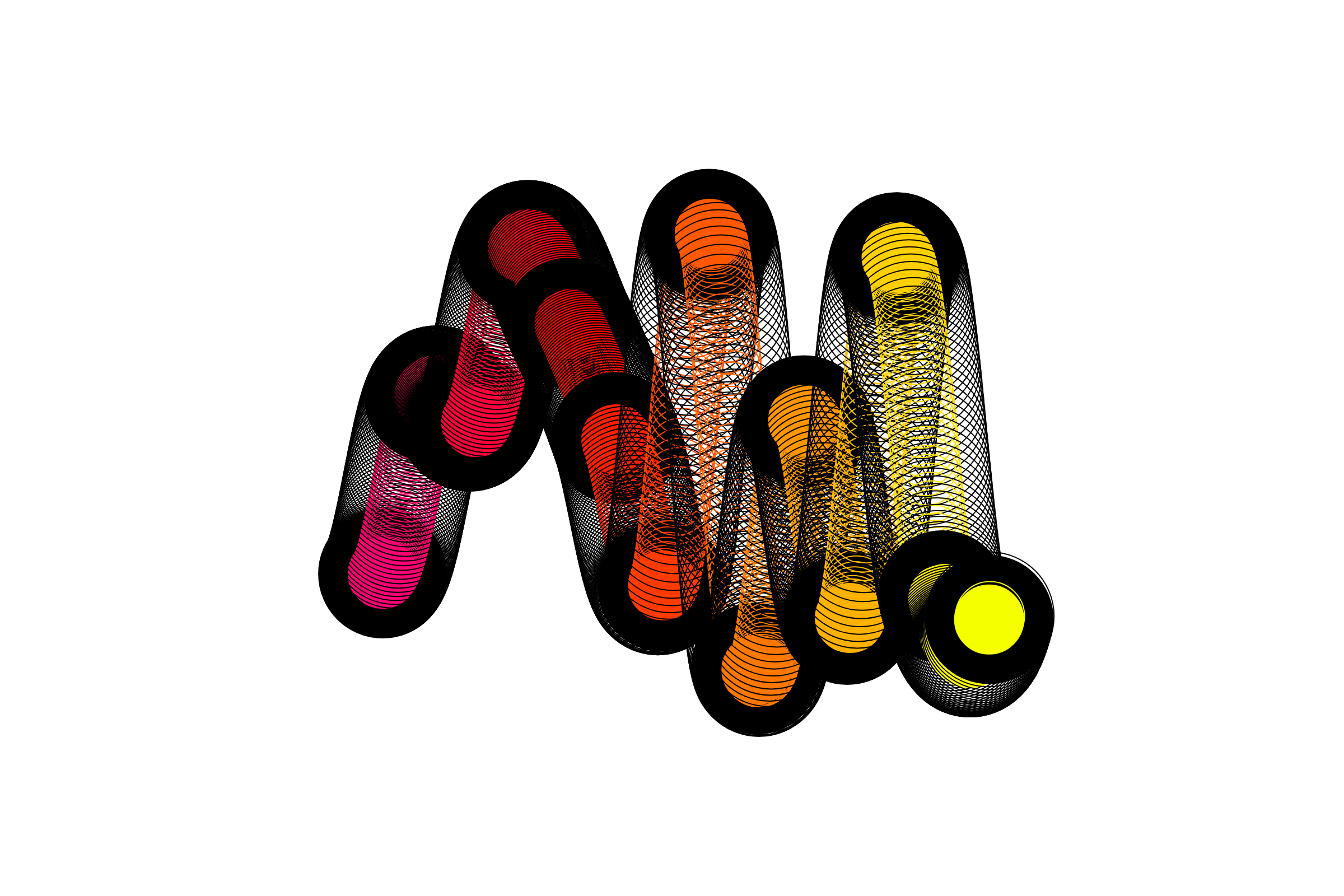 Art Blocks - Art Blocks v1 - Chromie Squiggle #74 - NFT # 74