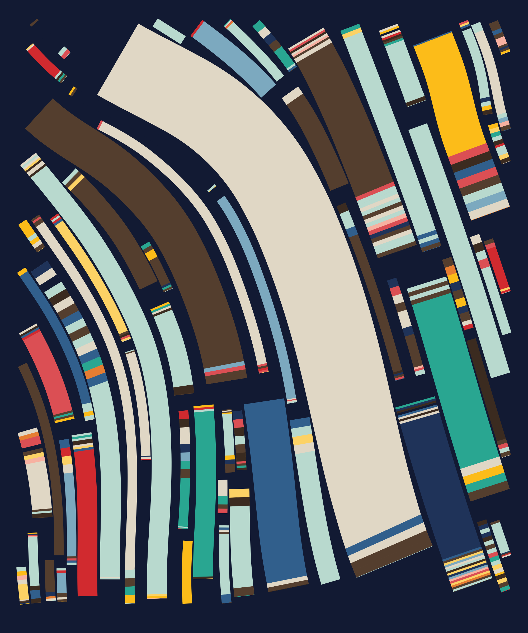 Art Blocks - Art Blocks v2 - Fidenza #16 - NFT # 78000016