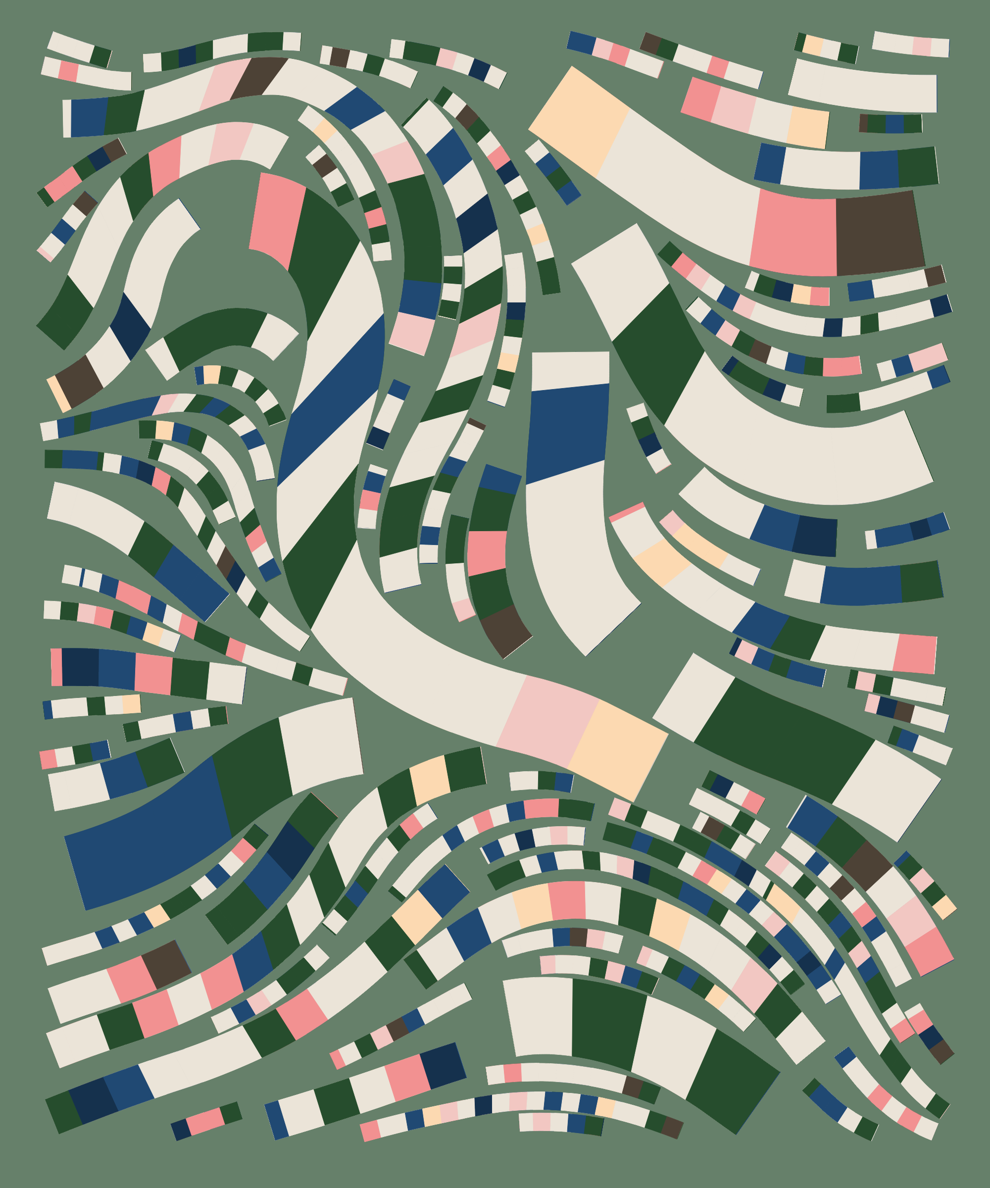 Art Blocks - Art Blocks v2 - Fidenza #32 - NFT # 78000032