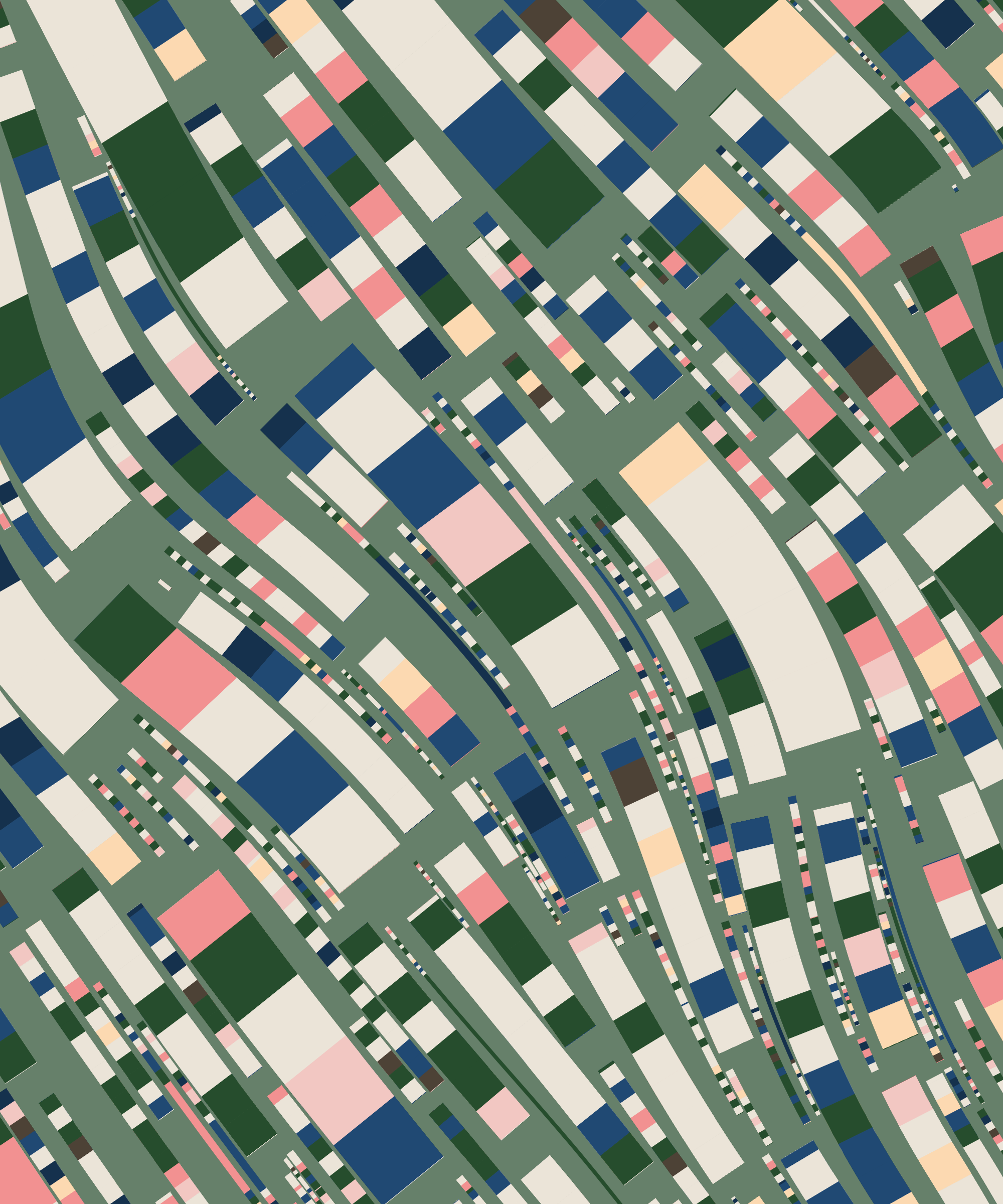 Art Blocks - Art Blocks v2 - Fidenza #37 - NFT # 78000037