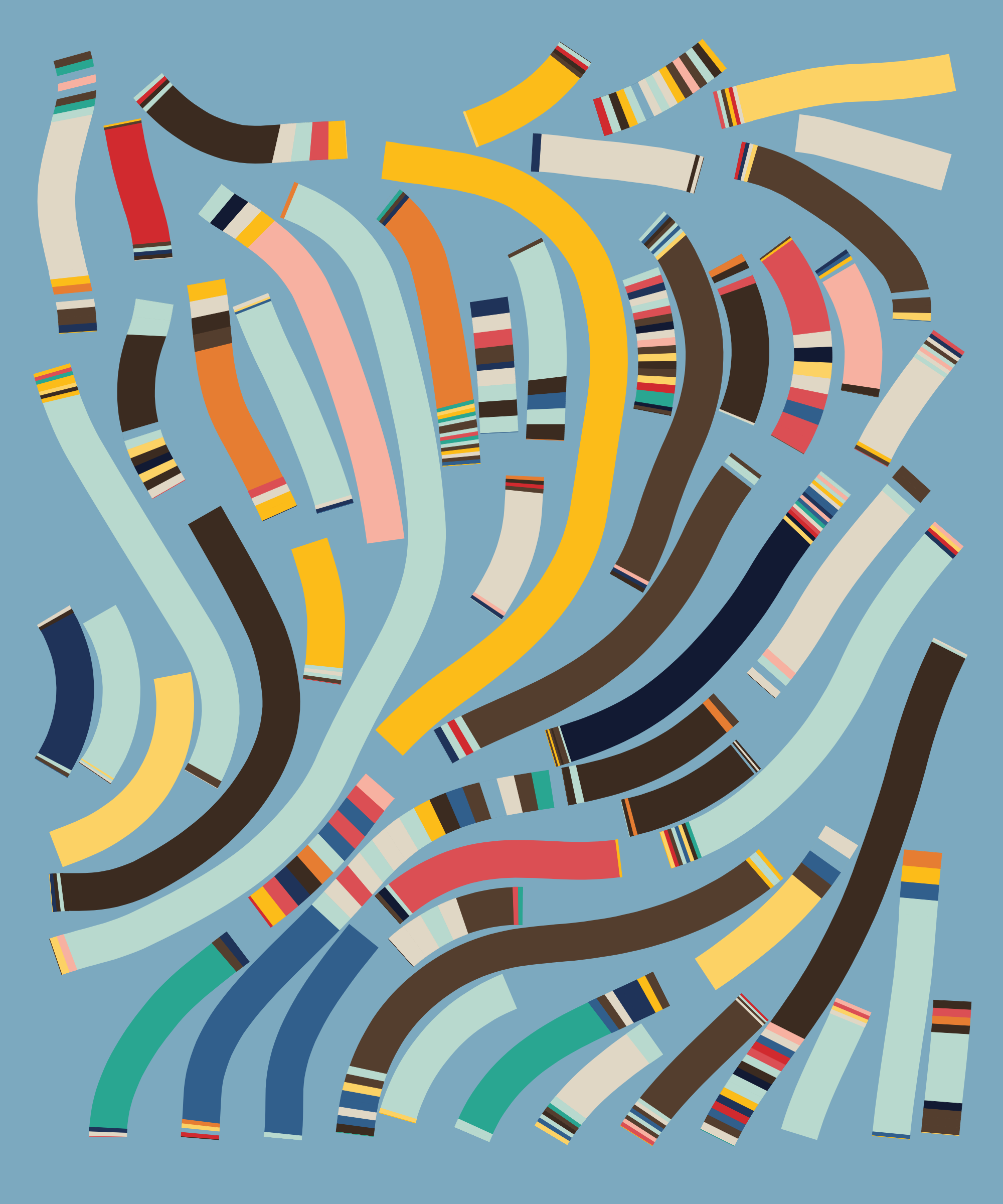 Art Blocks - Art Blocks v2 - Fidenza #38 - NFT # 78000038