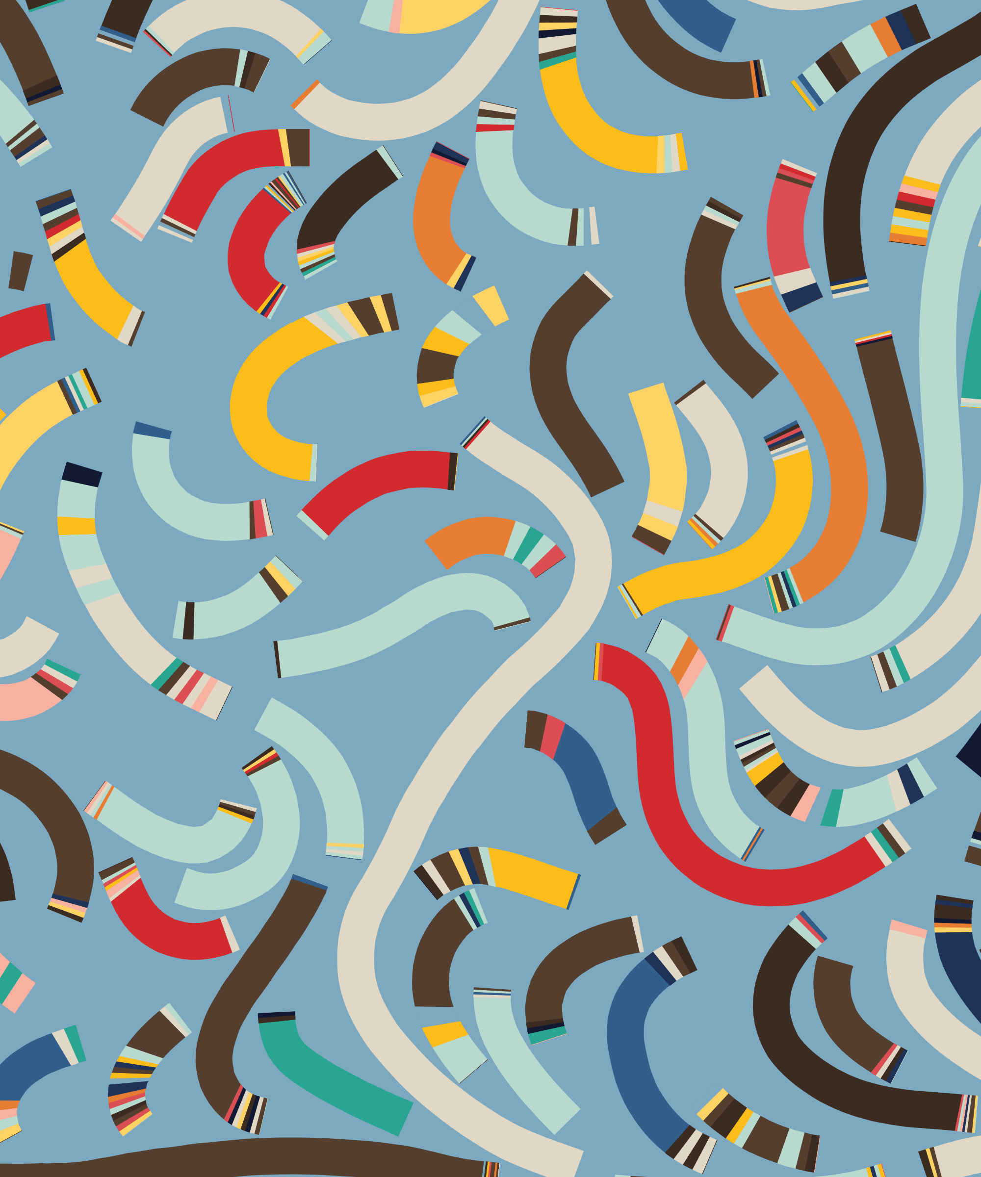 Art Blocks - Art Blocks v2 - Fidenza #42 - NFT # 78000042