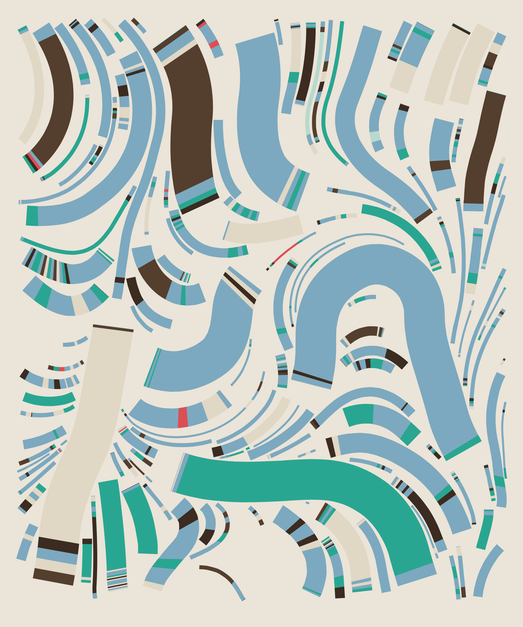 Art Blocks - Art Blocks v2 - Fidenza #44 - NFT # 78000044