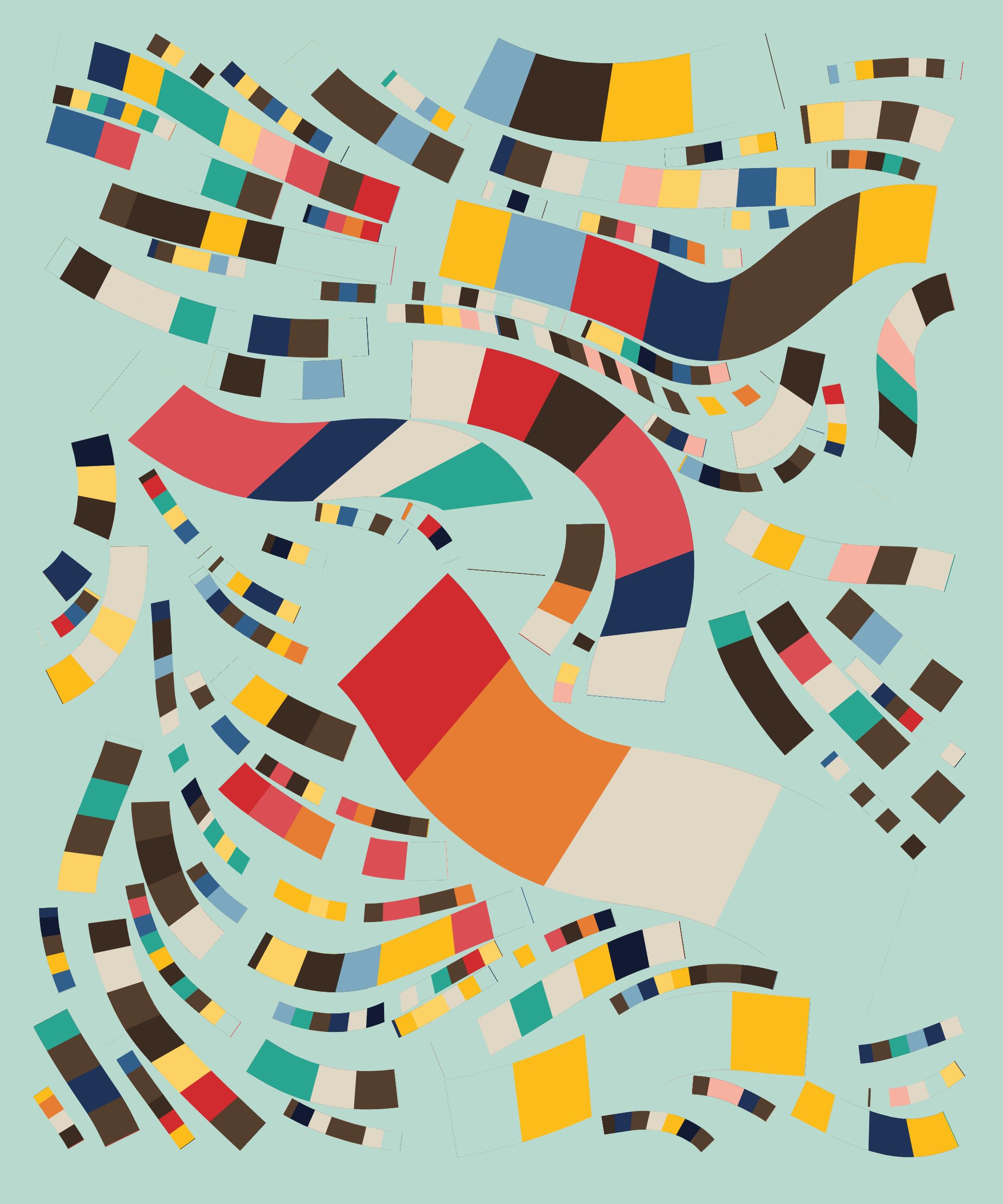 Art Blocks - Art Blocks v2 - Fidenza #51 - NFT # 78000051