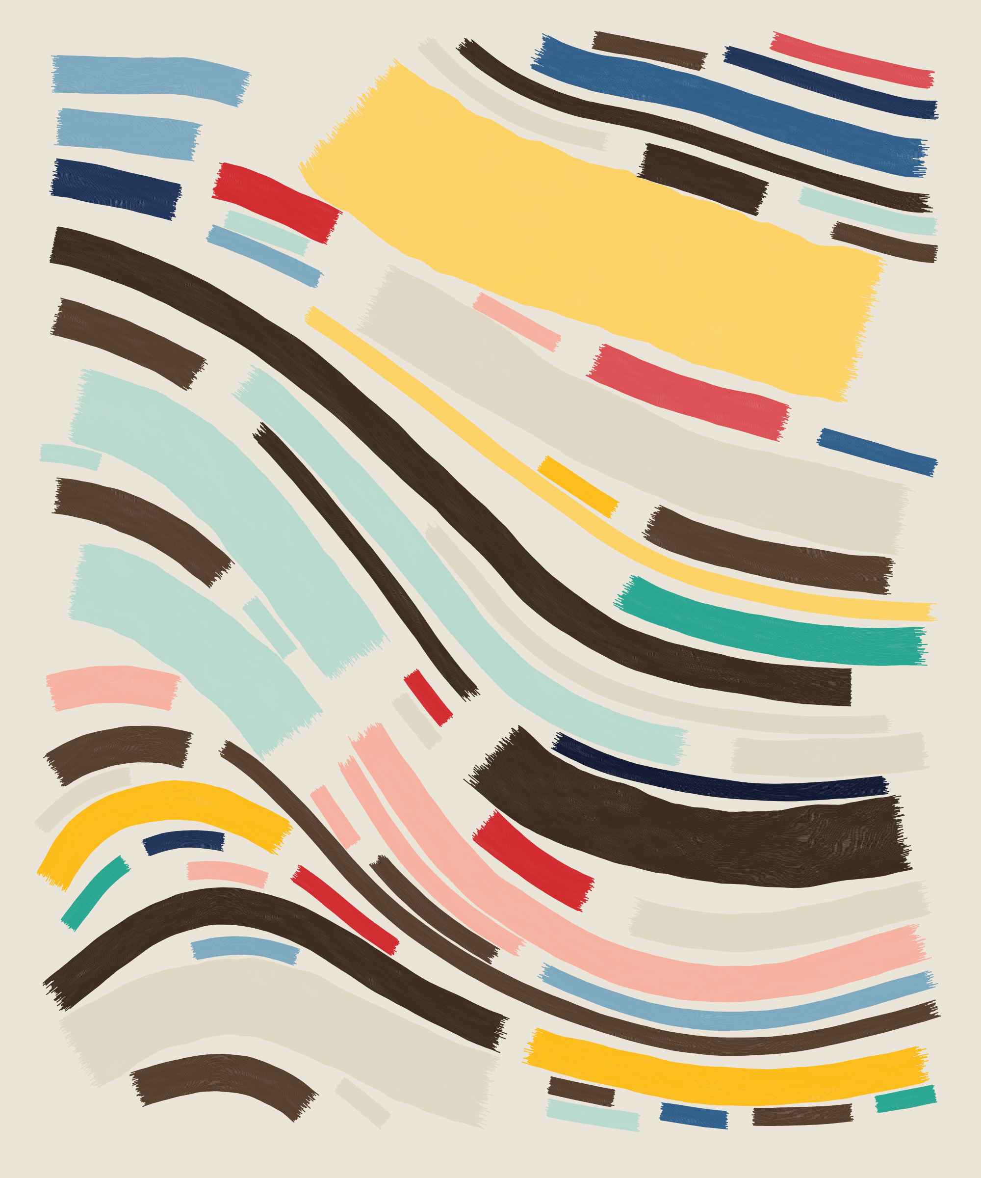 Art Blocks - Art Blocks v2 - Fidenza #52 - NFT # 78000052