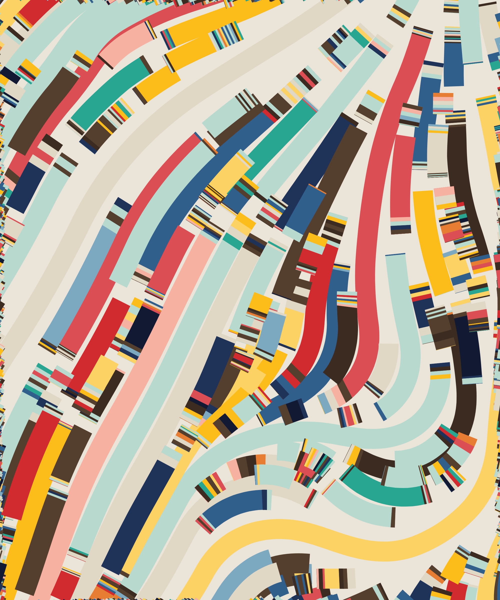 Art Blocks - Art Blocks v2 - Fidenza #101 - NFT # 78000101