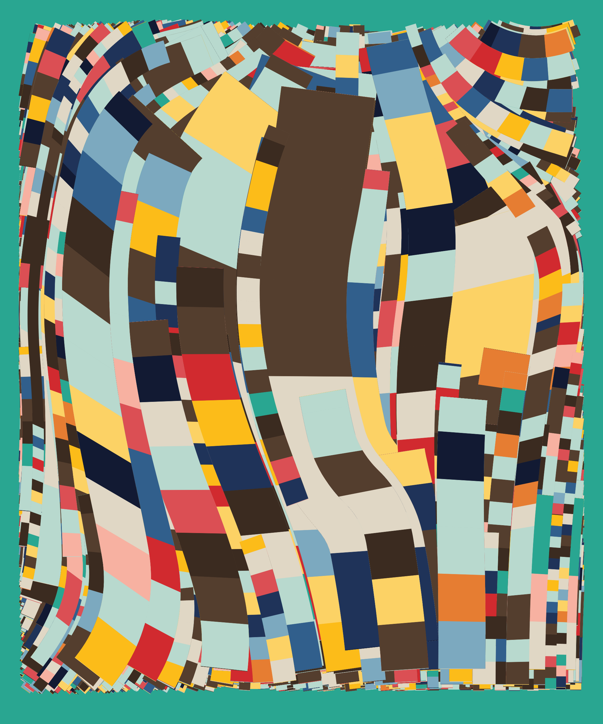 Art Blocks - Art Blocks v2 - Fidenza #105 - NFT # 78000105