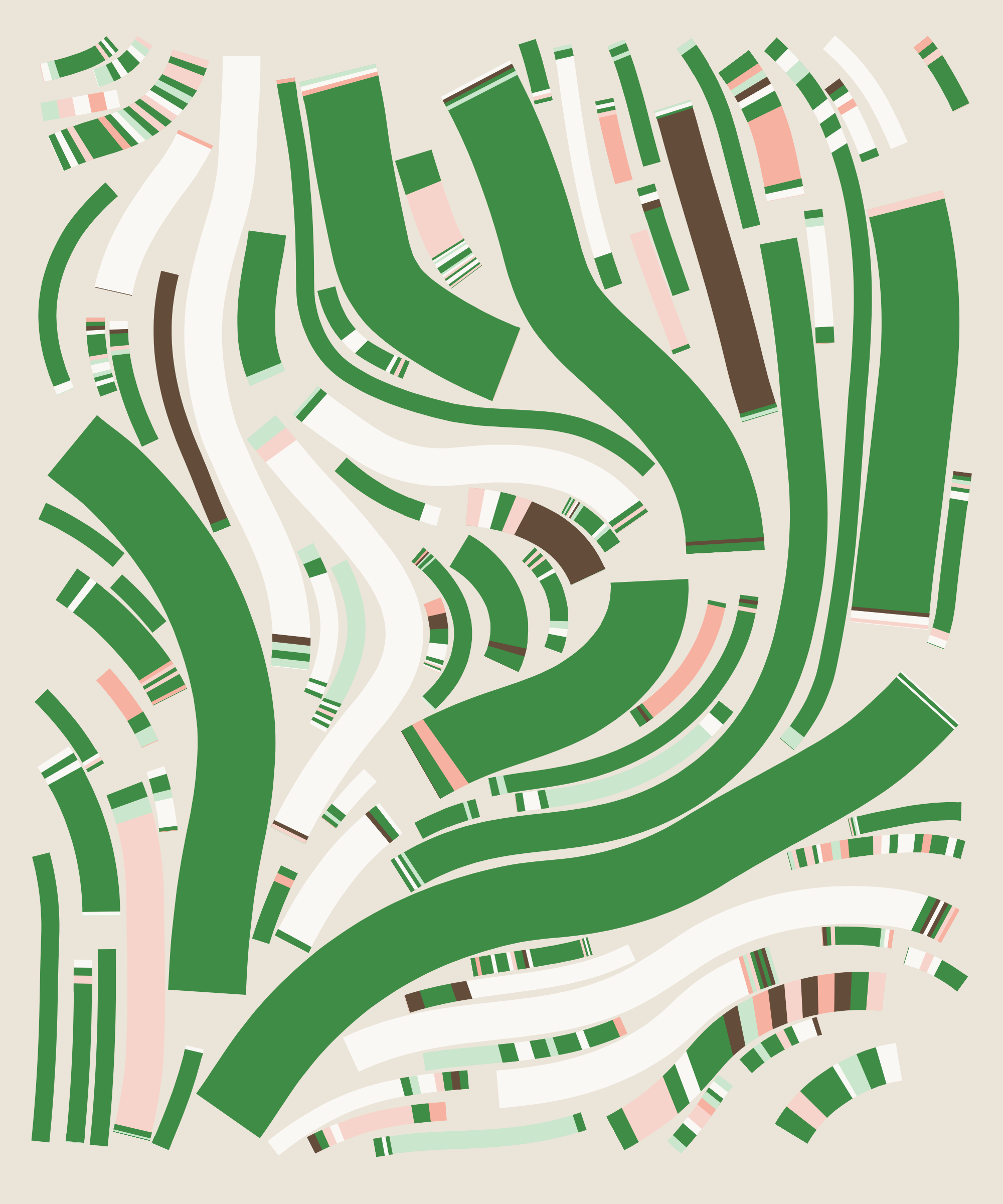 Art Blocks - Art Blocks v2 - Fidenza #115 - NFT # 78000115