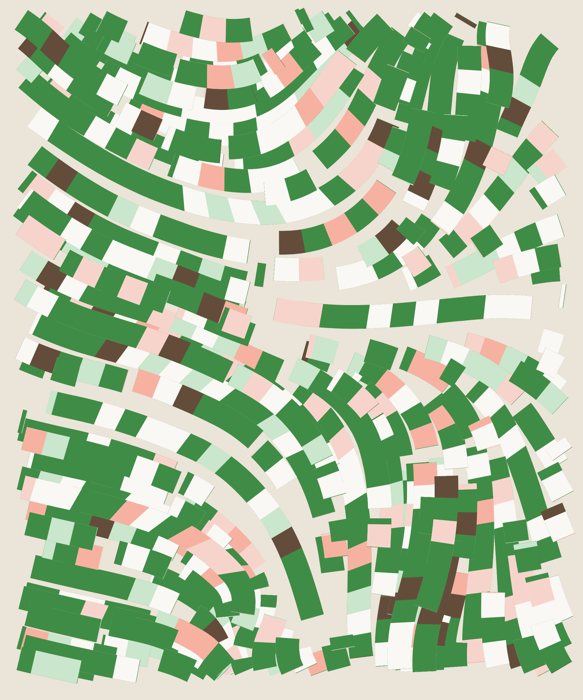 Art Blocks - Art Blocks v2 - Fidenza #119 - NFT # 78000119