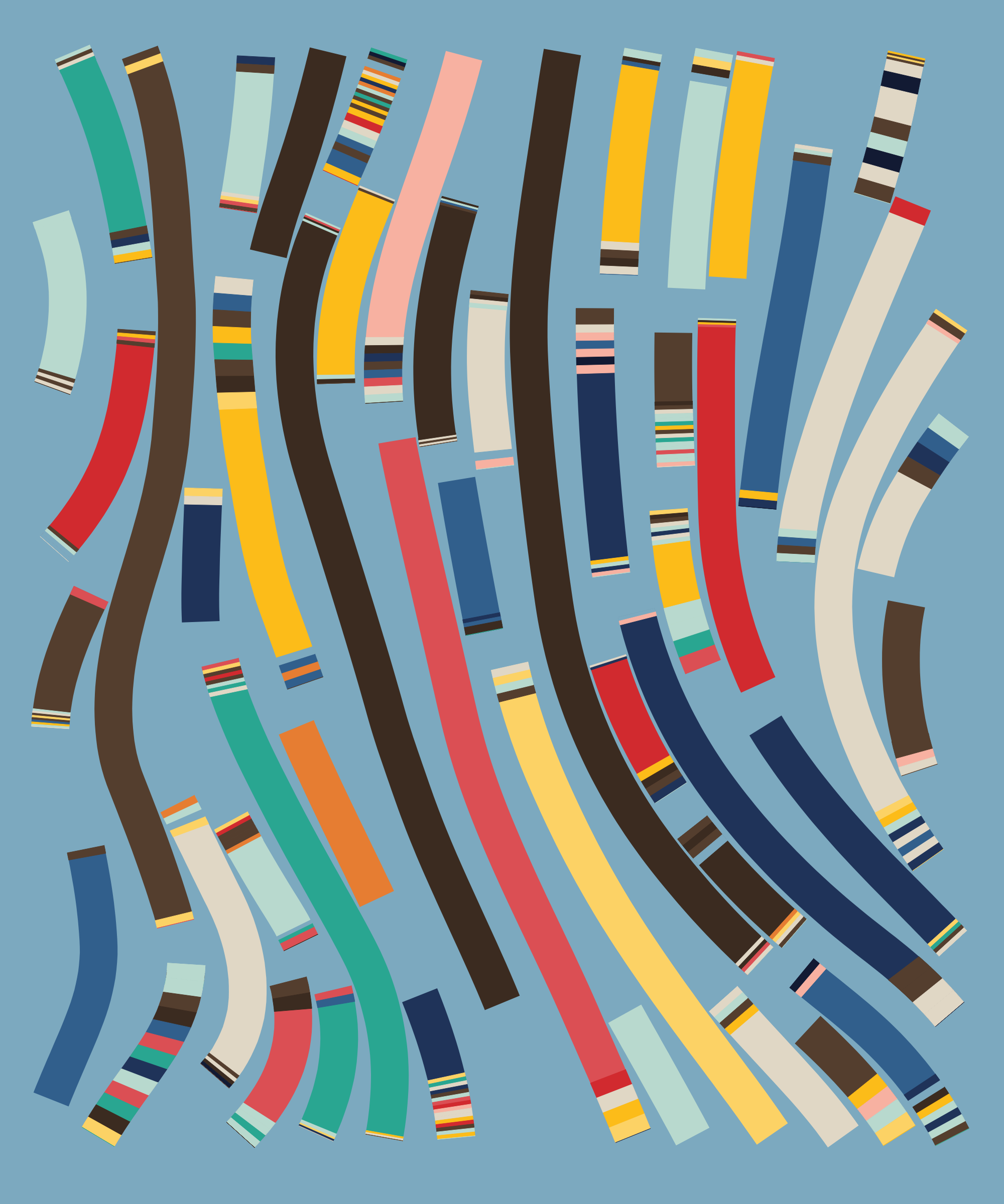 Art Blocks - Art Blocks v2 - Fidenza #132 - NFT # 78000132