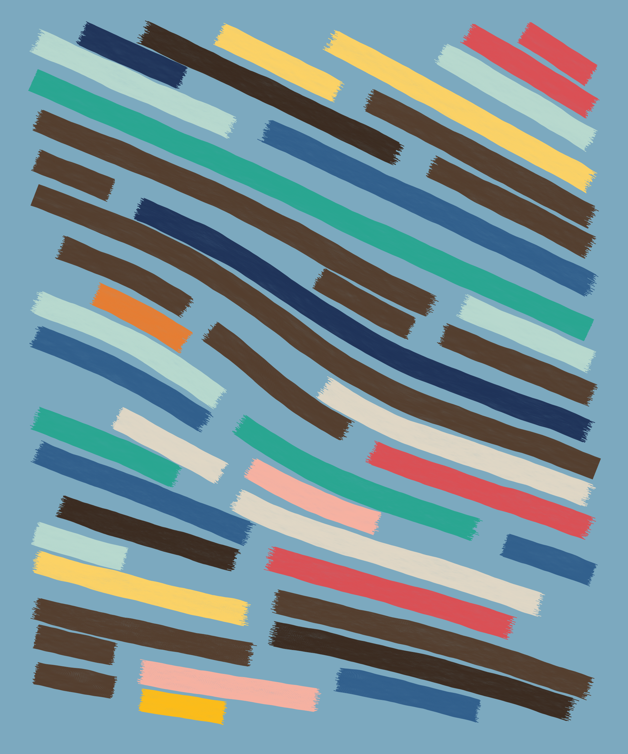 Art Blocks - Art Blocks v2 - Fidenza #136 - NFT # 78000136