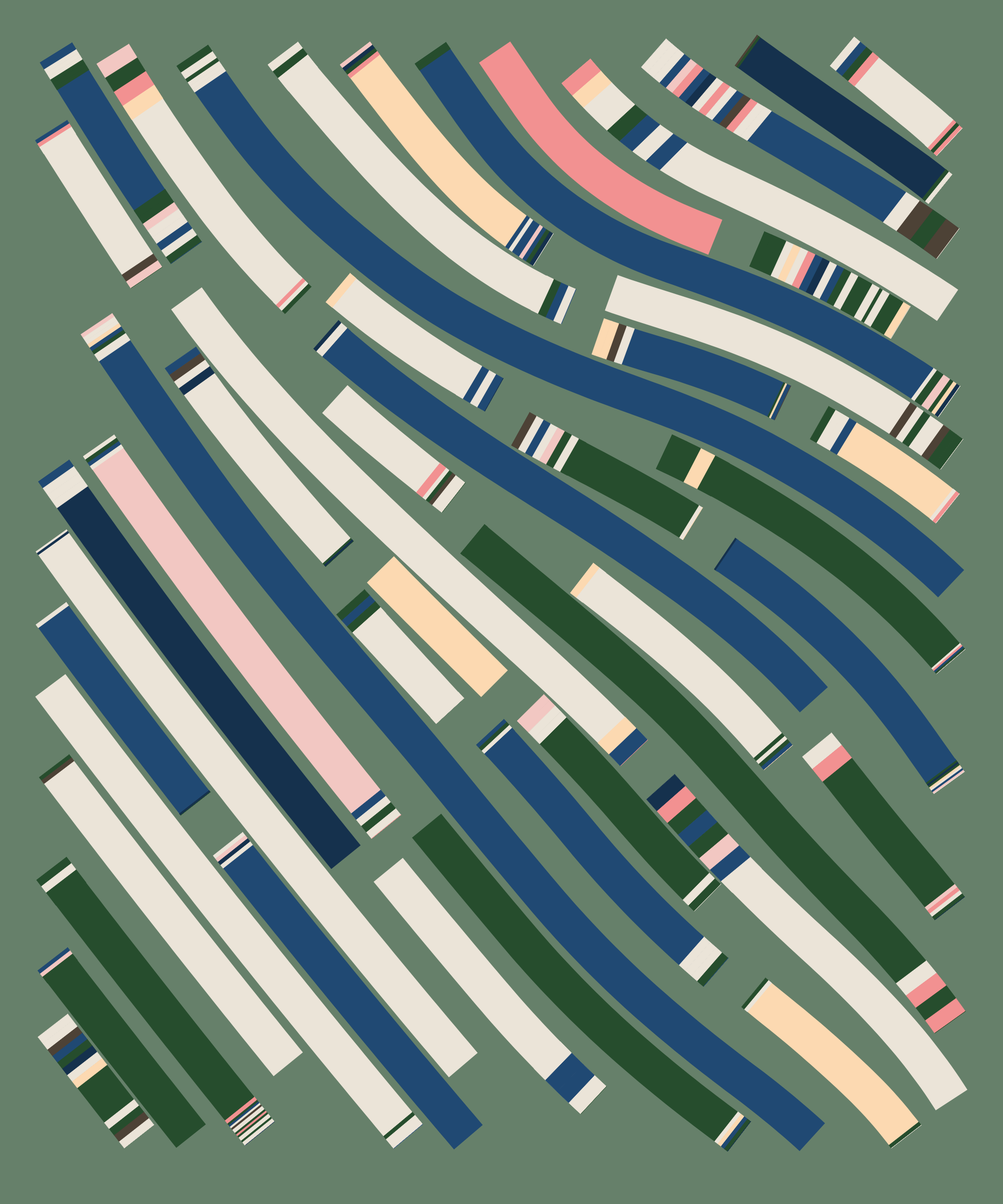 Art Blocks - Art Blocks v2 - Fidenza #138 - NFT # 78000138