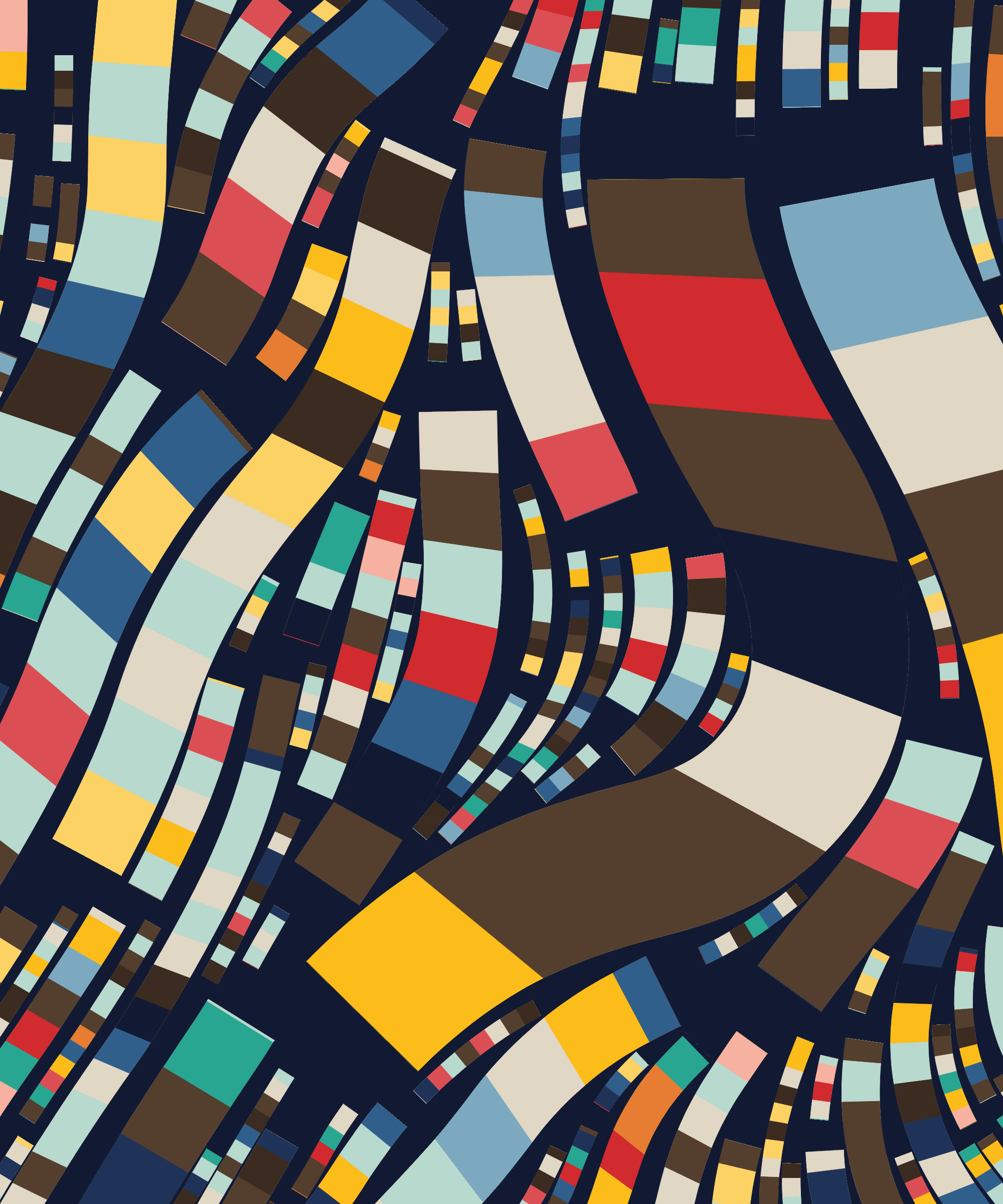 Art Blocks - Art Blocks v2 - Fidenza #140 - NFT # 78000140