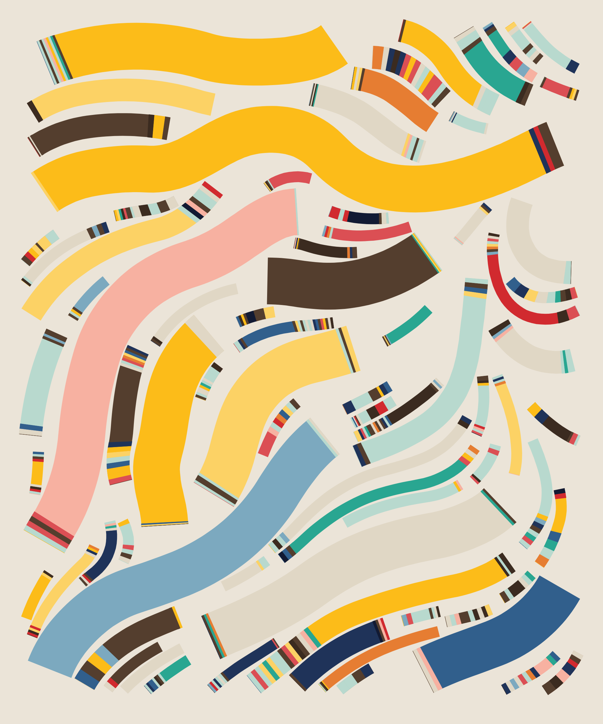 Art Blocks - Art Blocks v2 - Fidenza #141 - NFT # 78000141