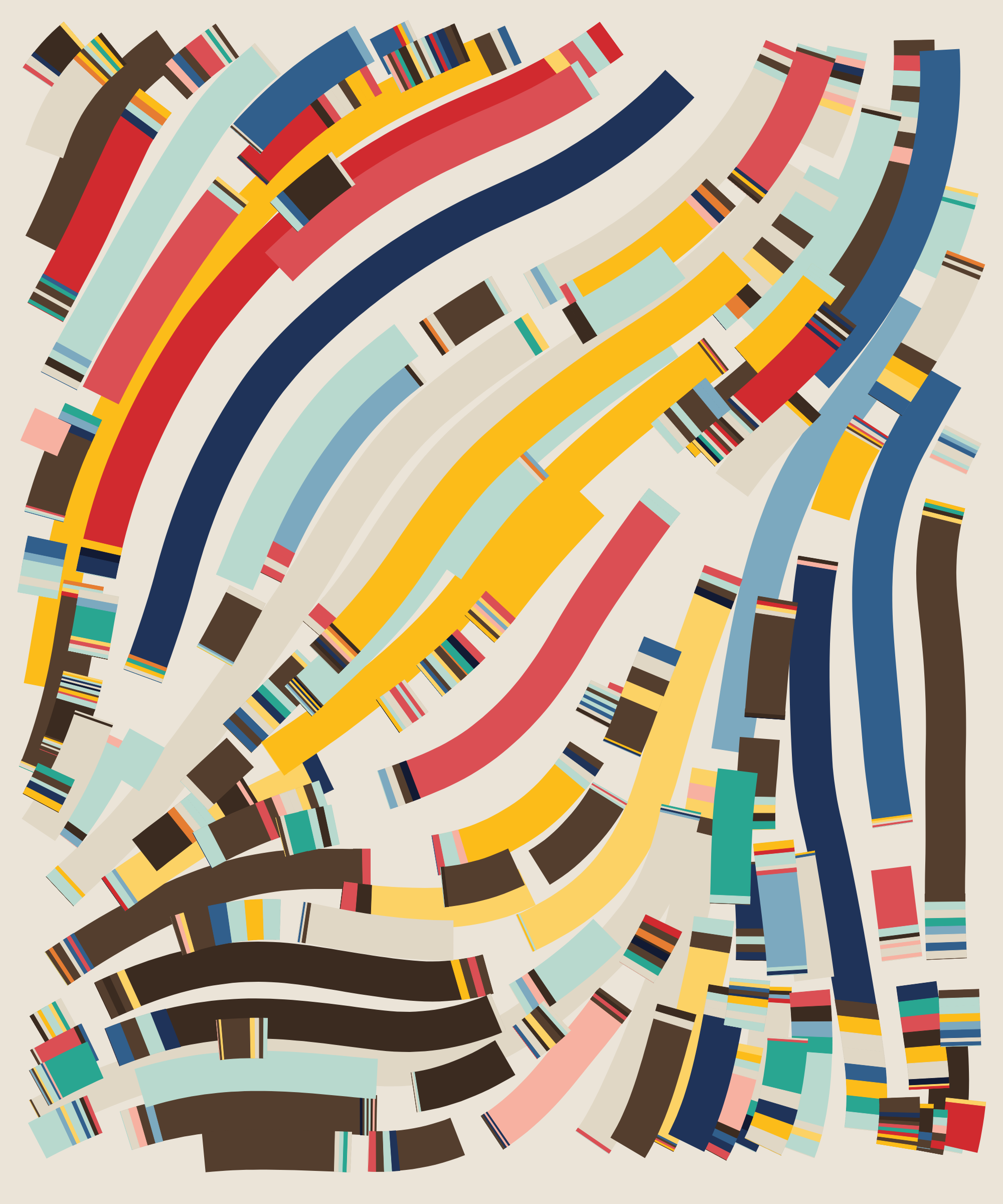 Art Blocks - Art Blocks v2 - Fidenza #151 - NFT # 78000151