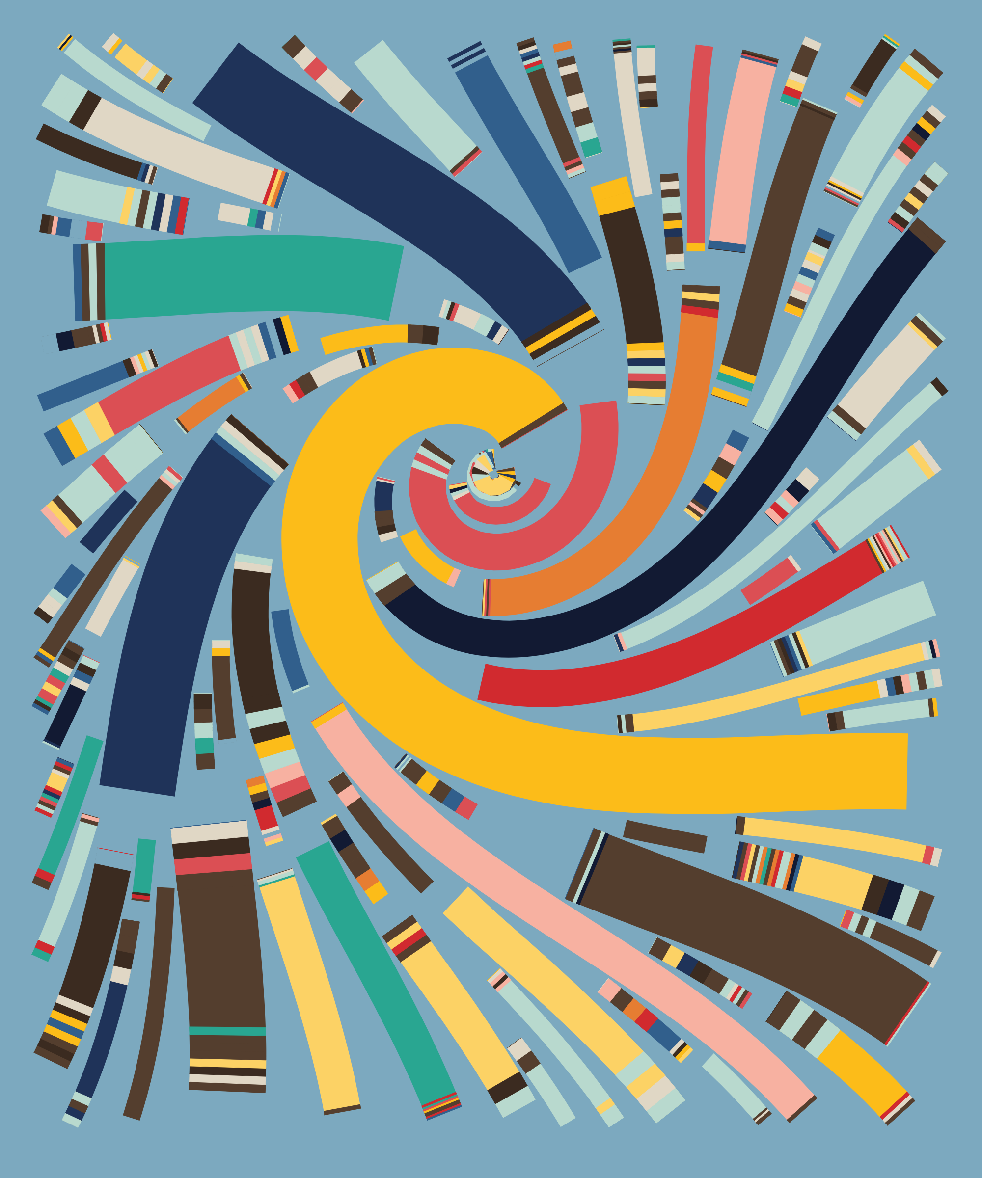 Art Blocks - Art Blocks v2 - Fidenza #154 - NFT # 78000154