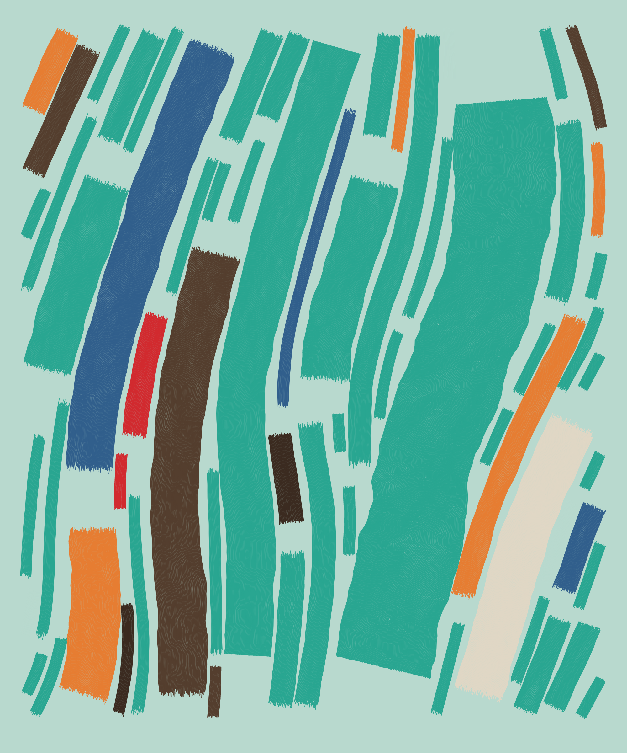 Art Blocks - Art Blocks v2 - Fidenza #168 - NFT # 78000168