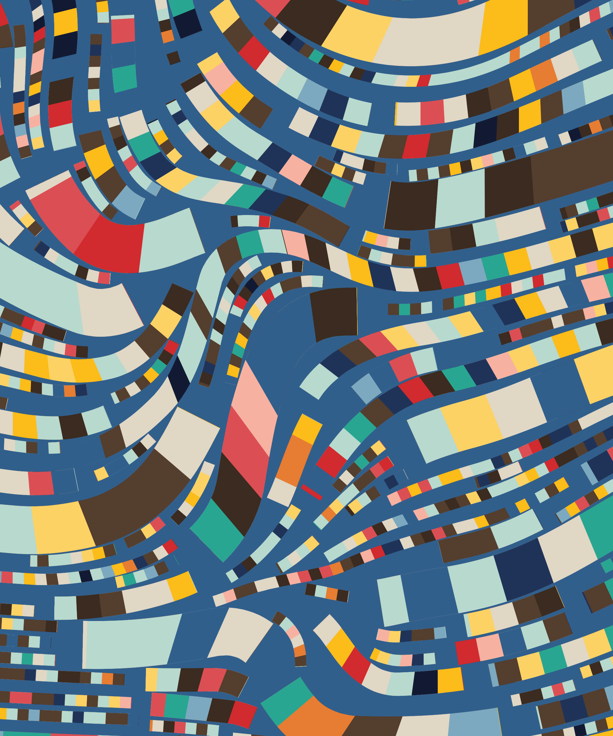 Art Blocks - Art Blocks v2 - Fidenza #170 - NFT # 78000170