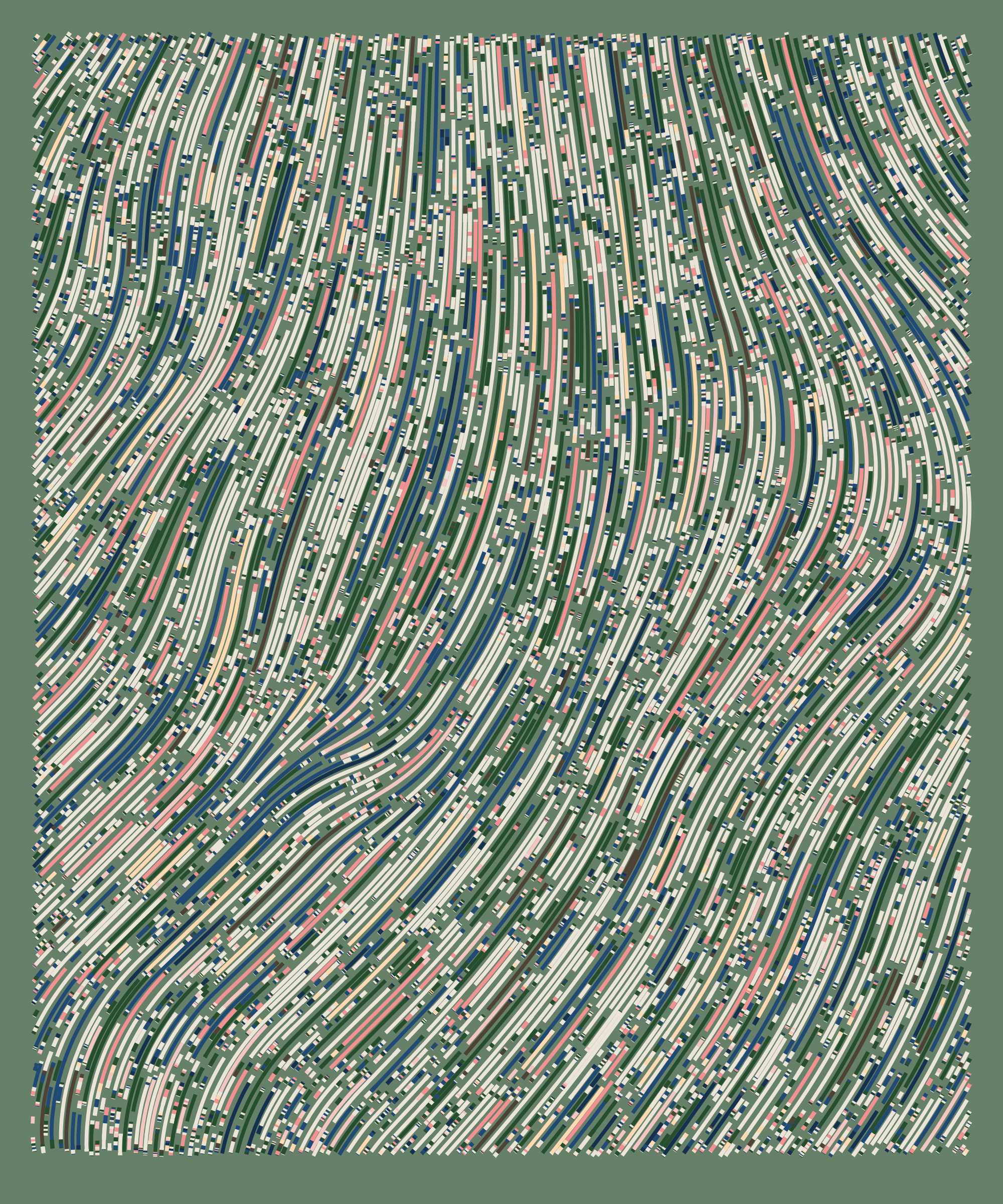 Art Blocks - Art Blocks v2 - Fidenza #173 - NFT # 78000173