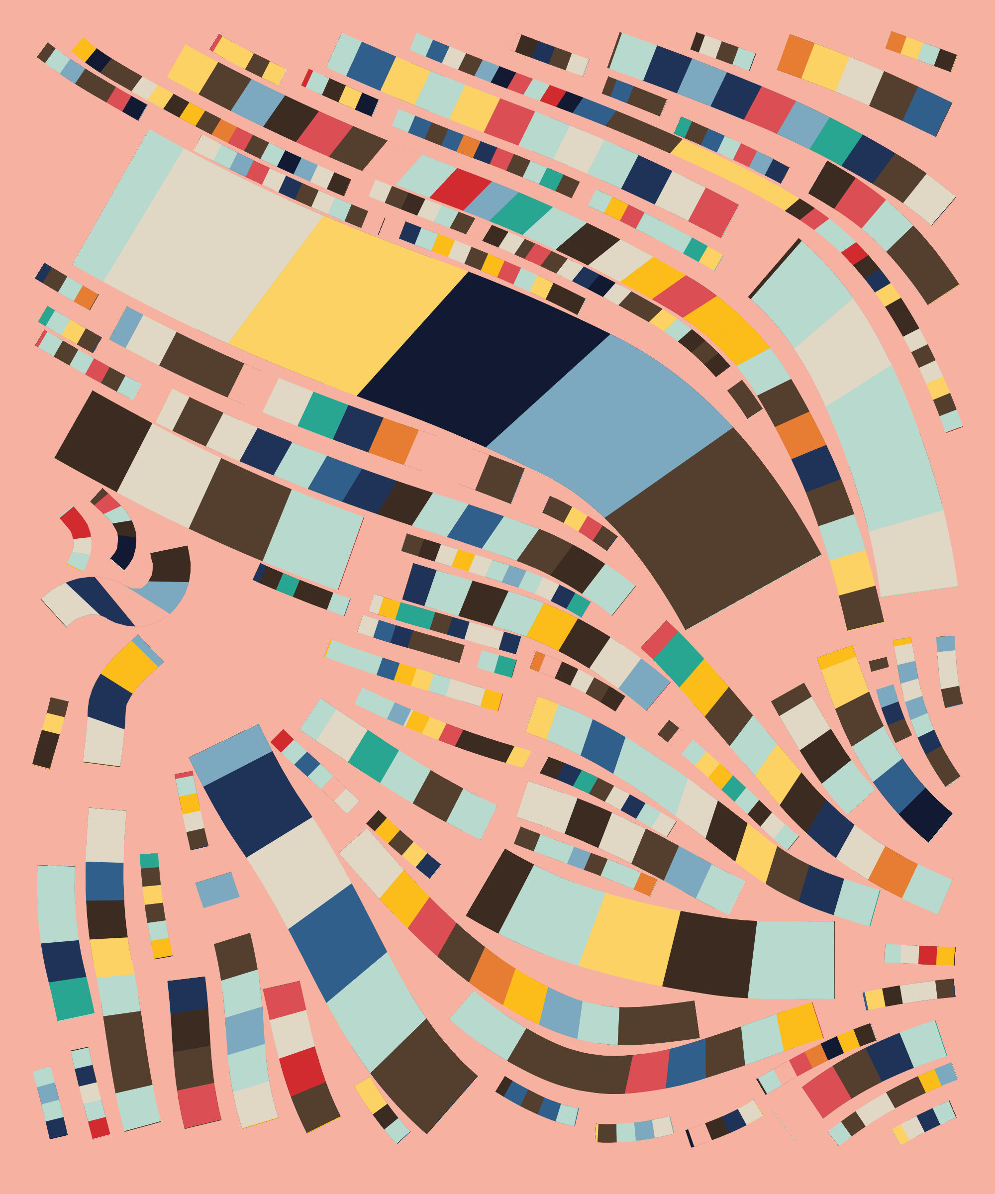 Art Blocks - Art Blocks v2 - Fidenza #178 - NFT # 78000178