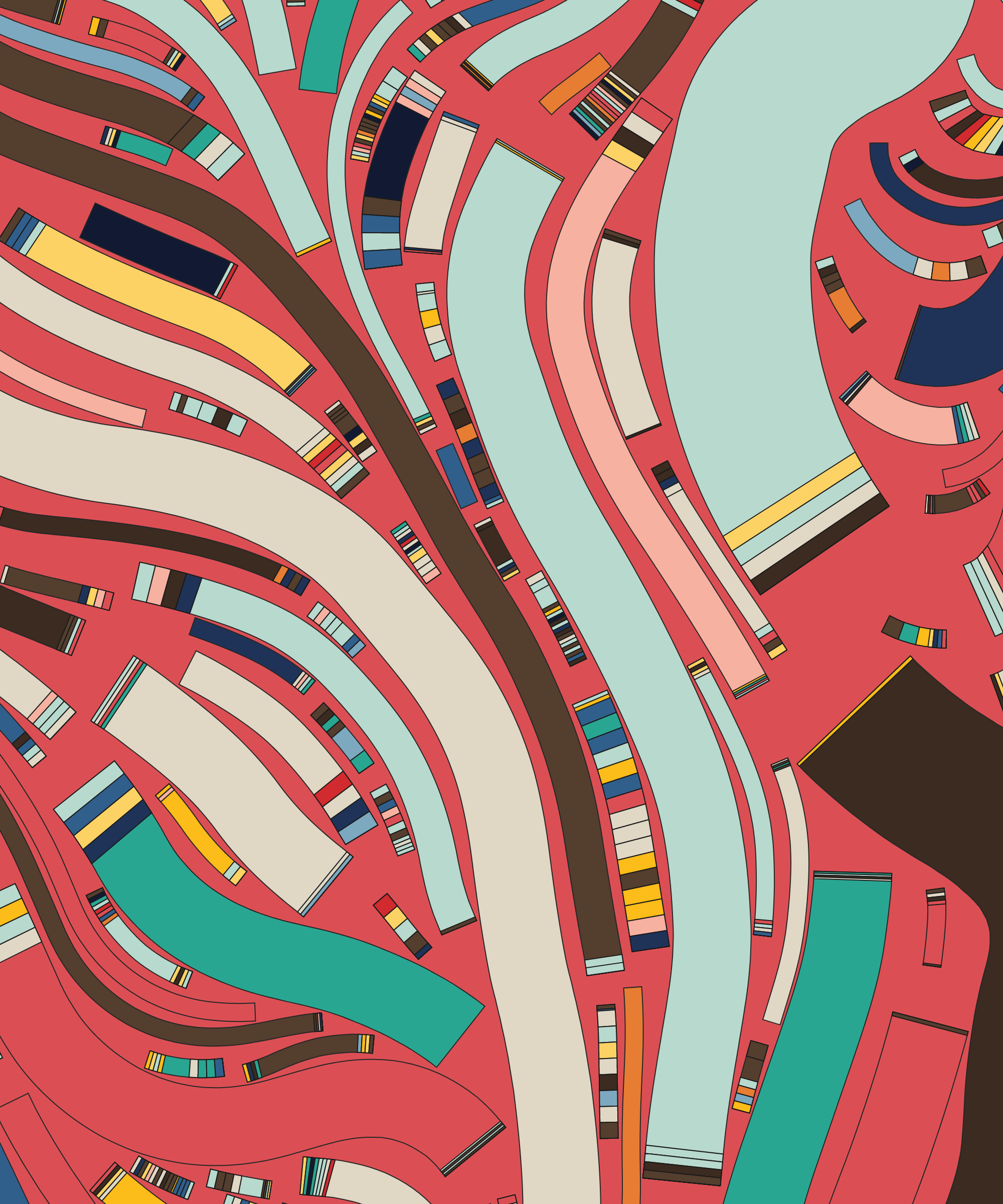 Art Blocks - Art Blocks v2 - Fidenza #181 - NFT # 78000181