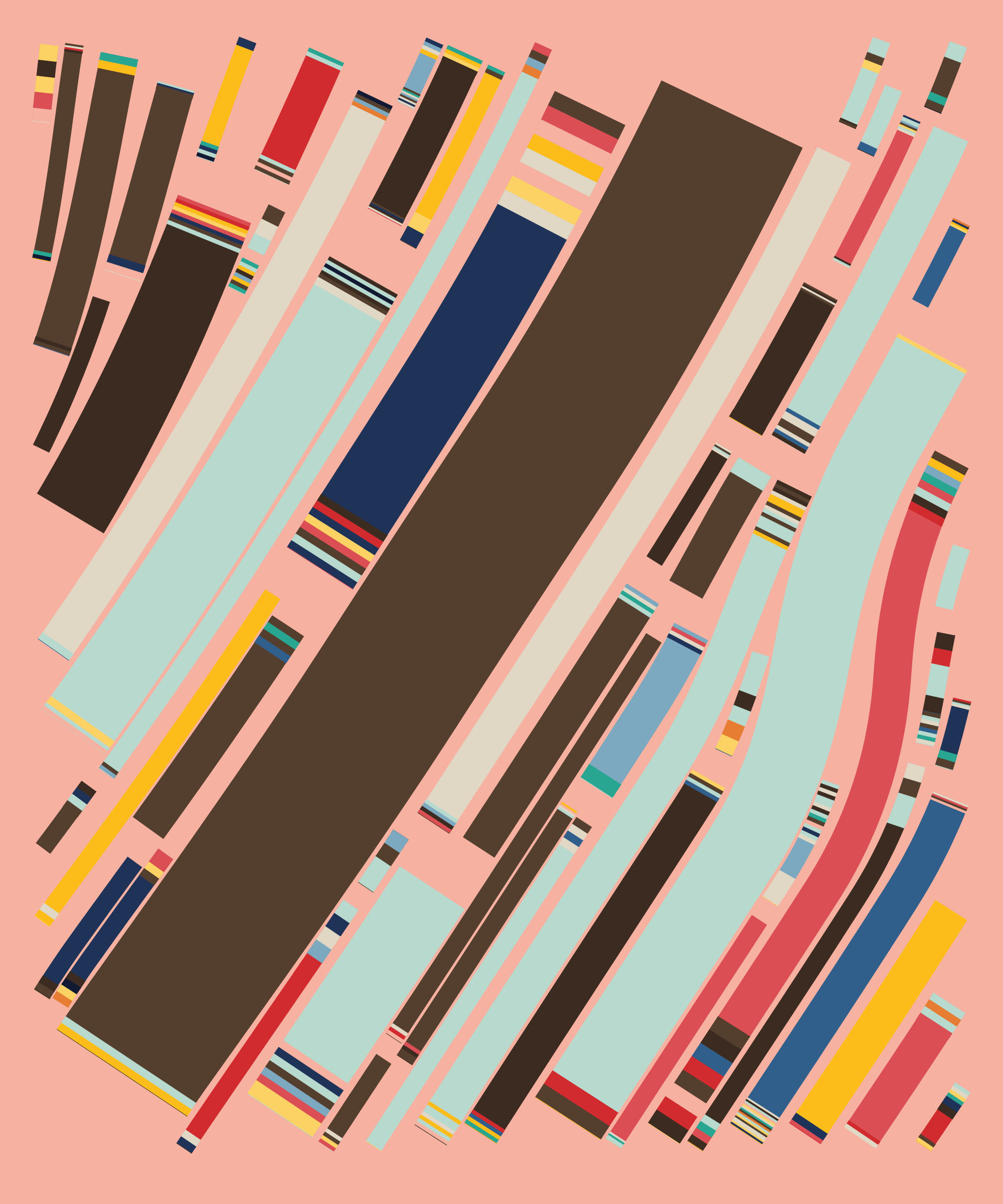 Art Blocks - Art Blocks v2 - Fidenza #196 - NFT # 78000196