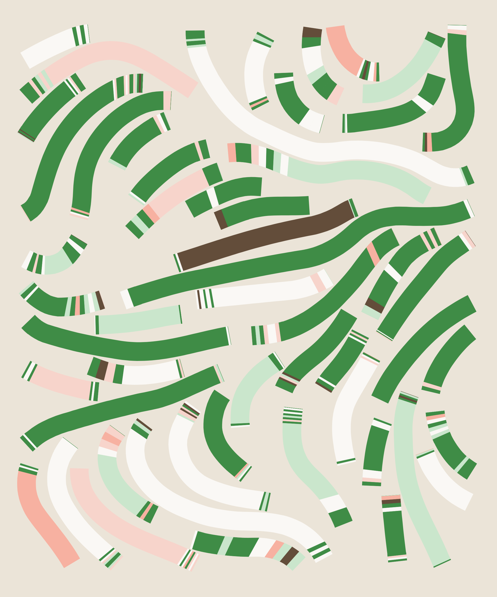 Art Blocks - Art Blocks v2 - Fidenza #201 - NFT # 78000201