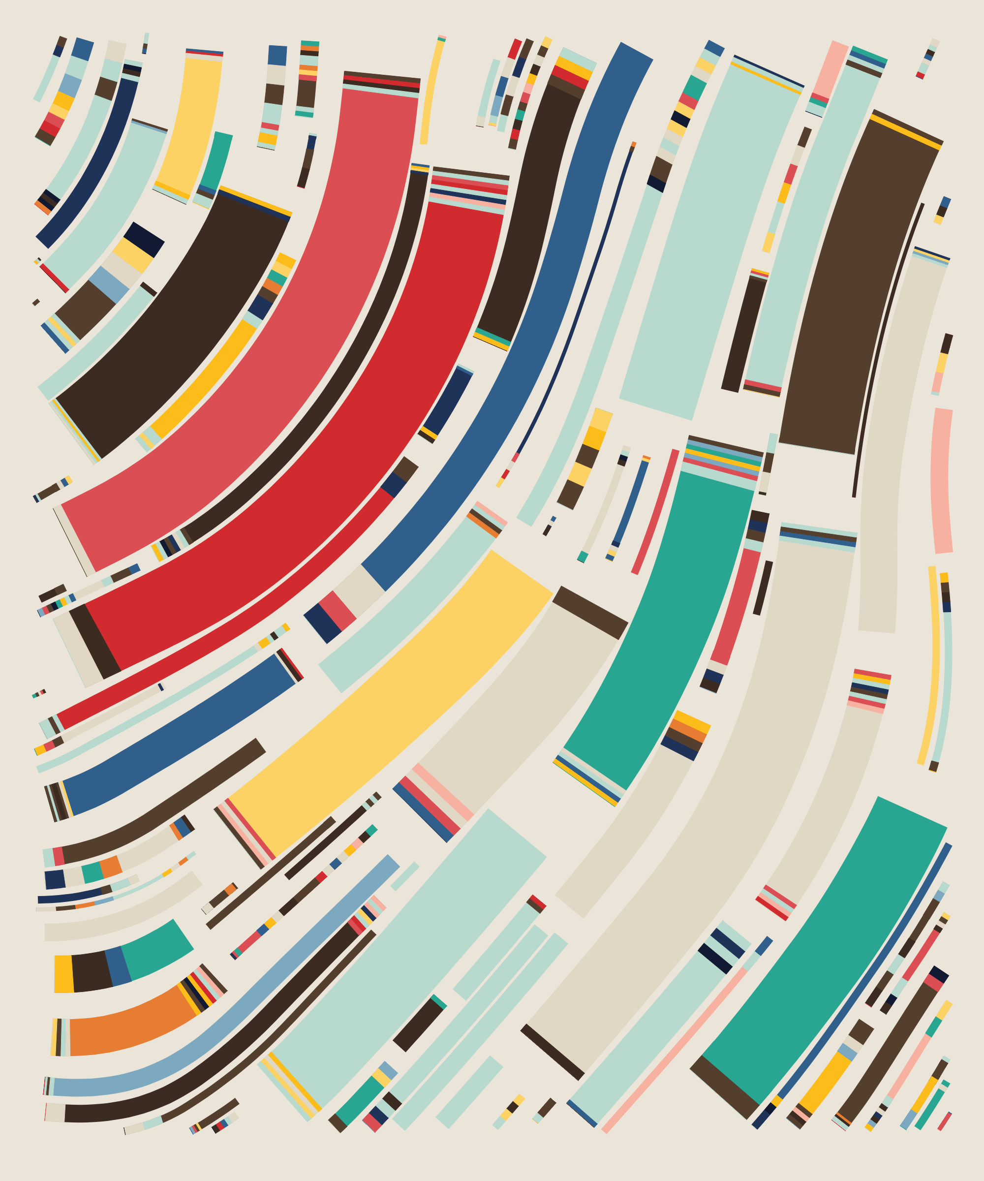 Art Blocks - Art Blocks v2 - Fidenza #206 - NFT # 78000206