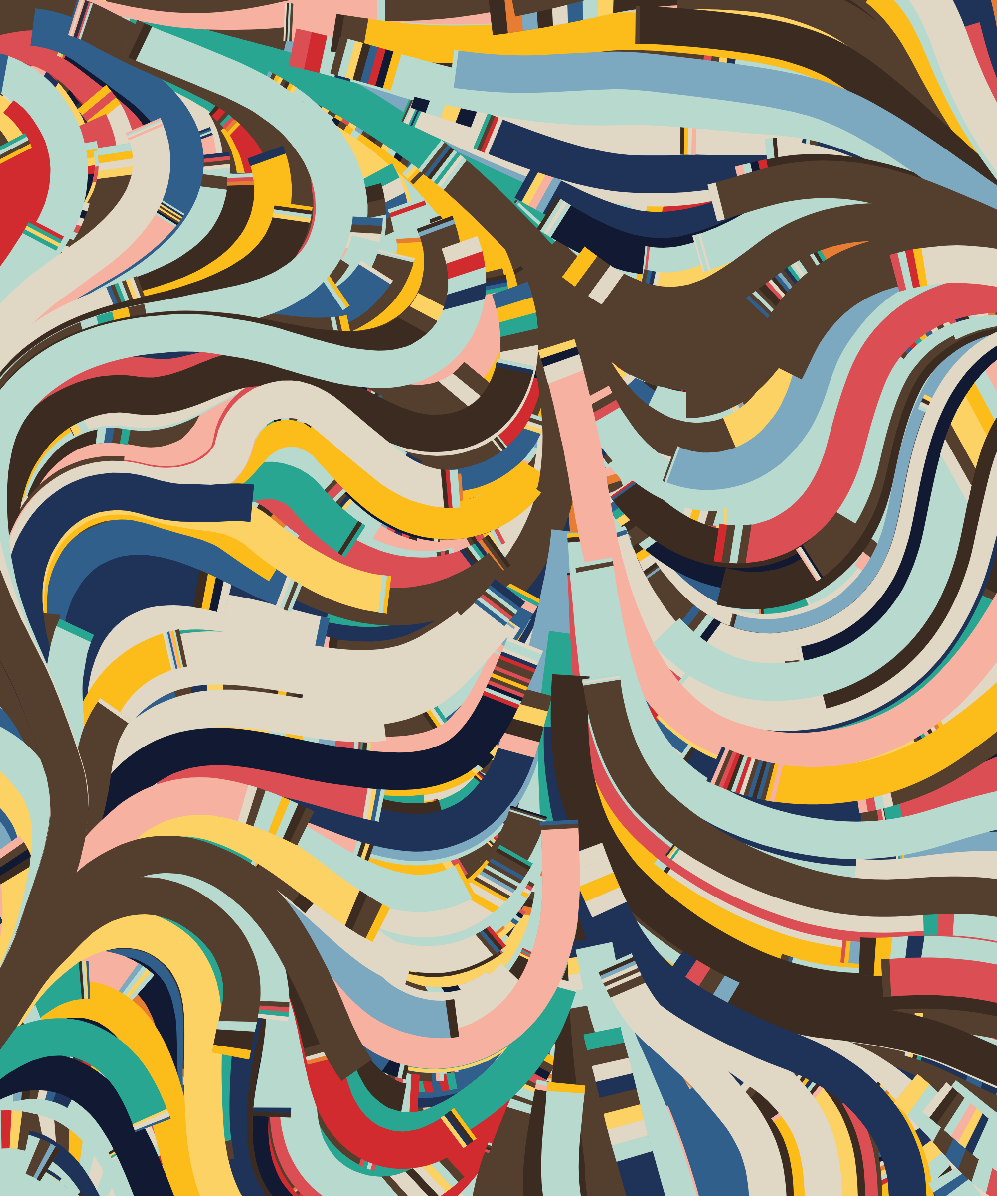 Art Blocks - Art Blocks v2 - Fidenza #211 - NFT # 78000211