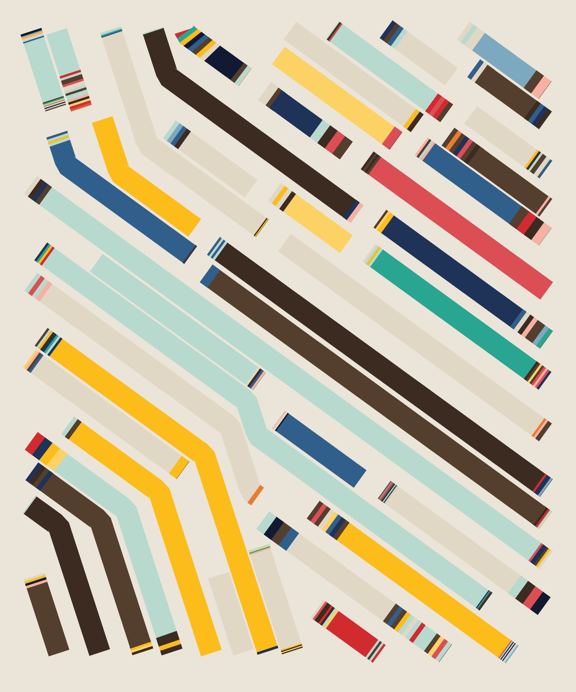 Art Blocks - Art Blocks v2 - Fidenza #213 - NFT # 78000213