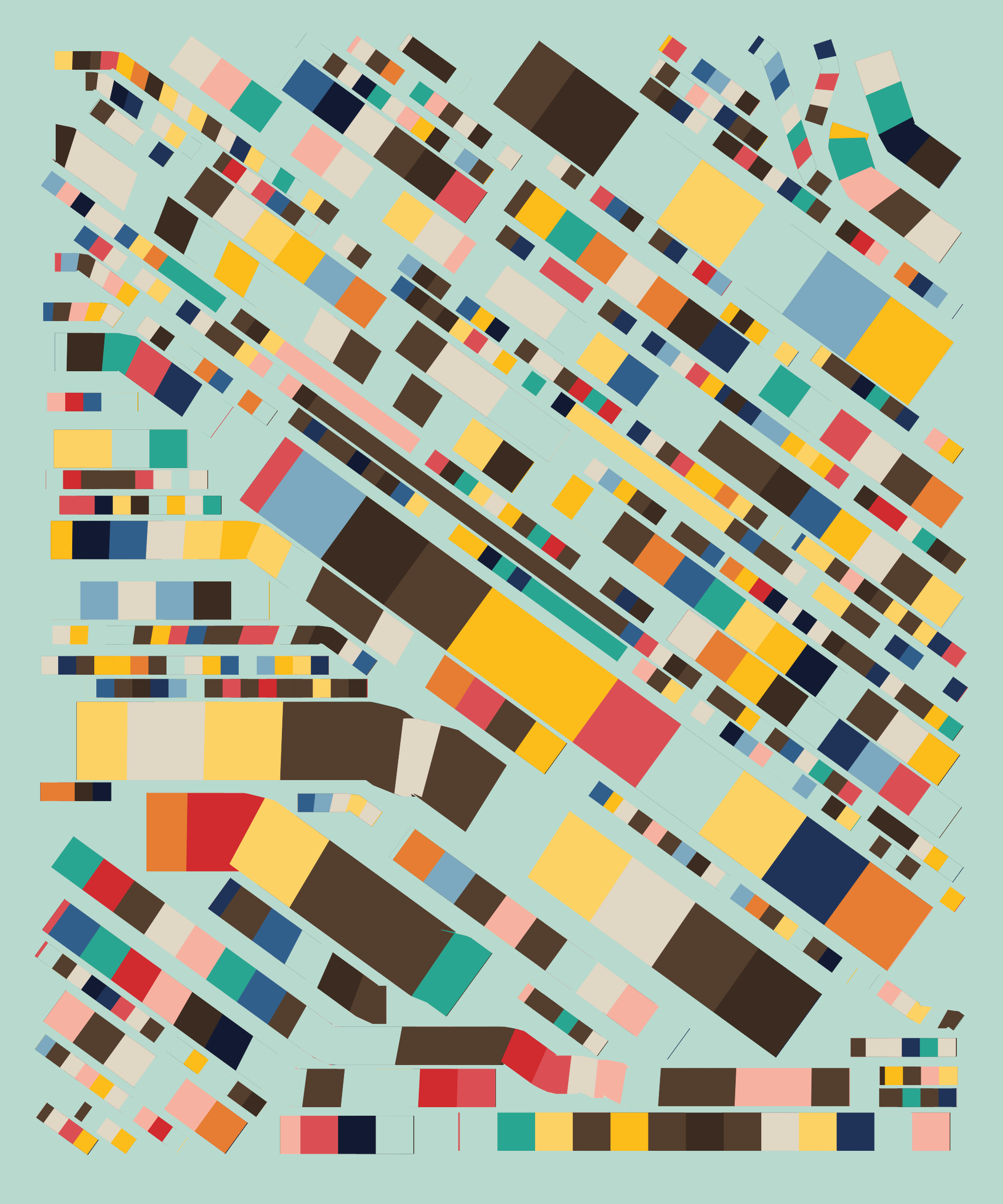 Art Blocks - Art Blocks v2 - Fidenza #227 - NFT # 78000227