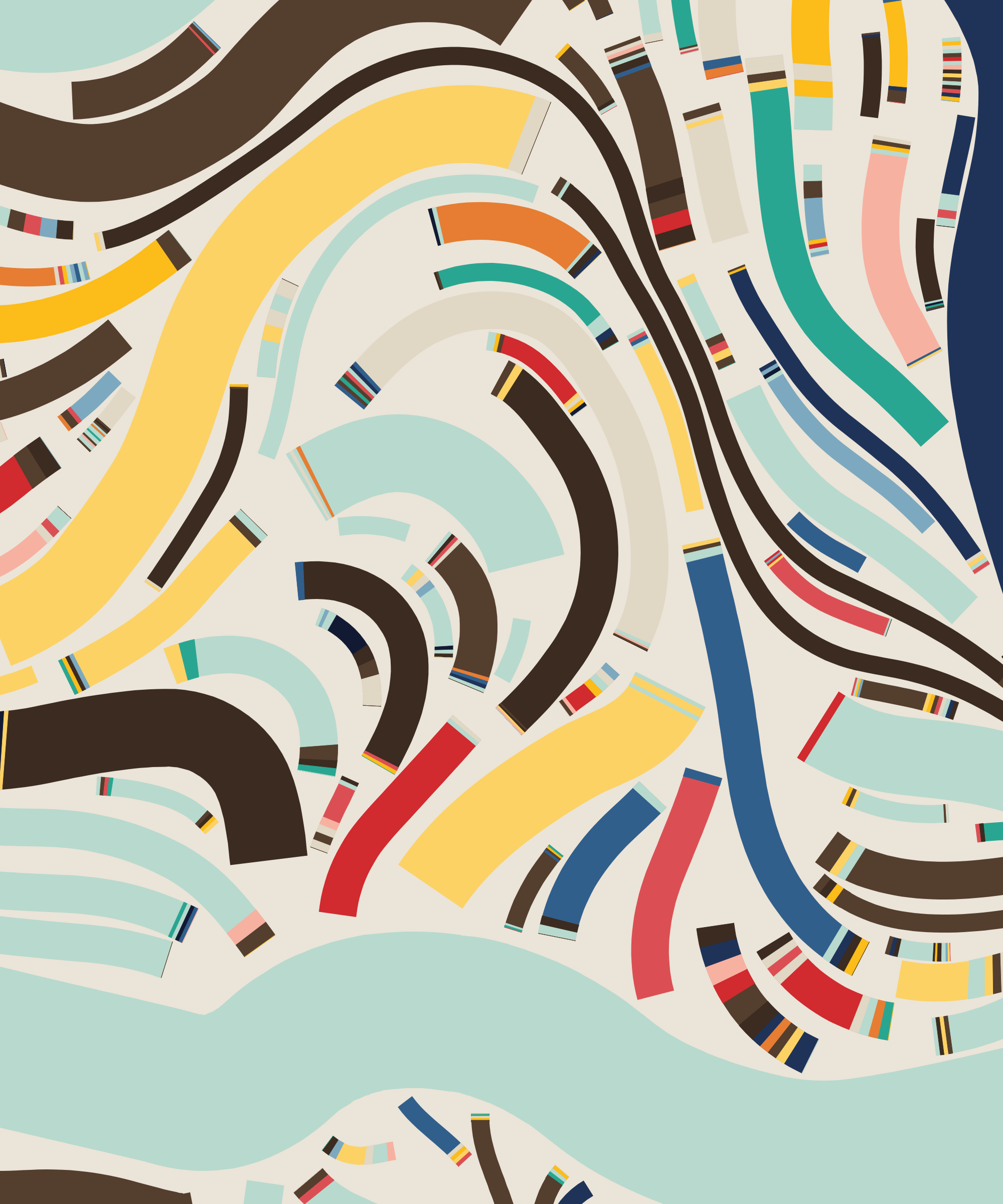 Art Blocks - Art Blocks v2 - Fidenza #236 - NFT # 78000236