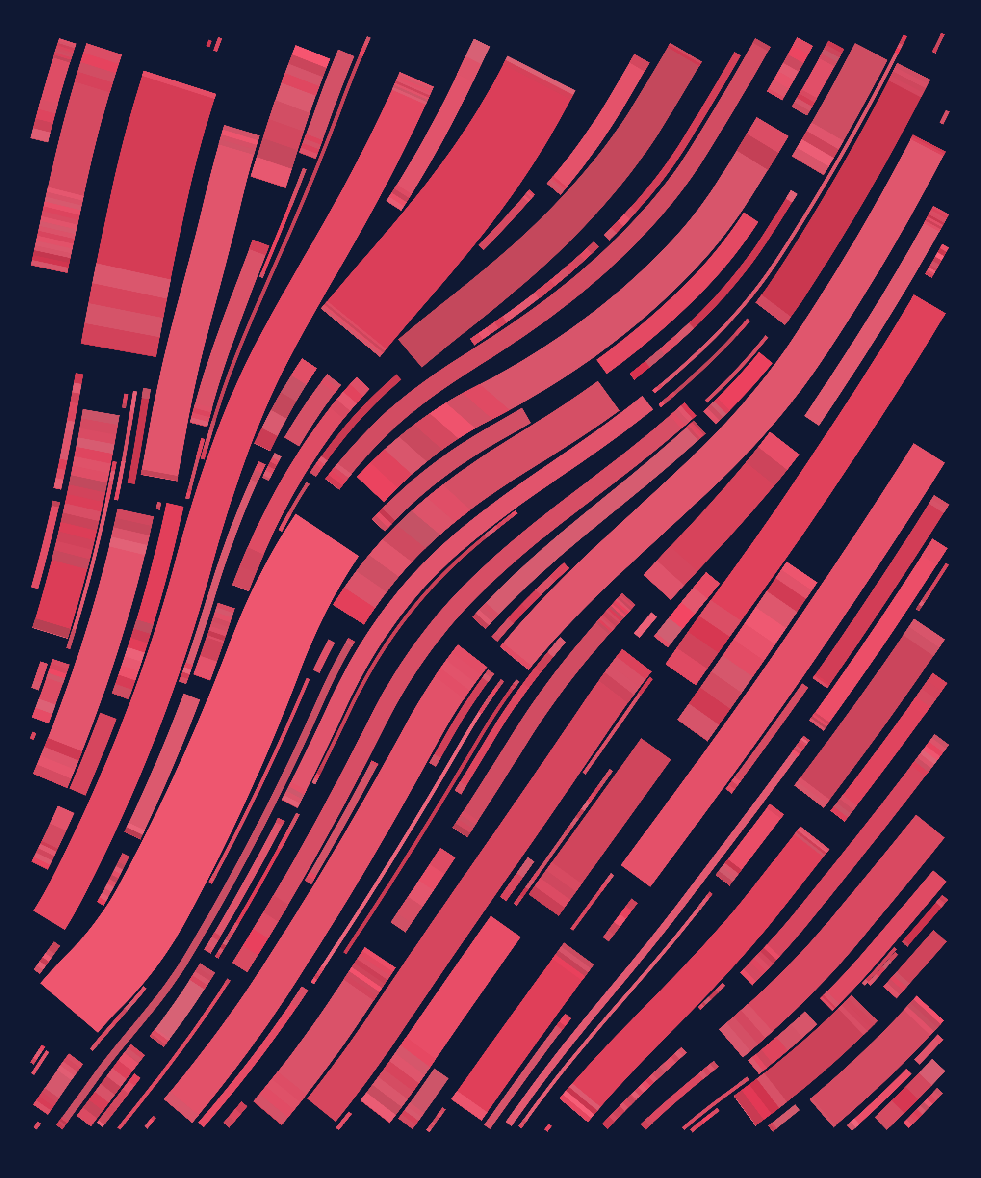 Art Blocks - Art Blocks v2 - Fidenza #237 - NFT # 78000237