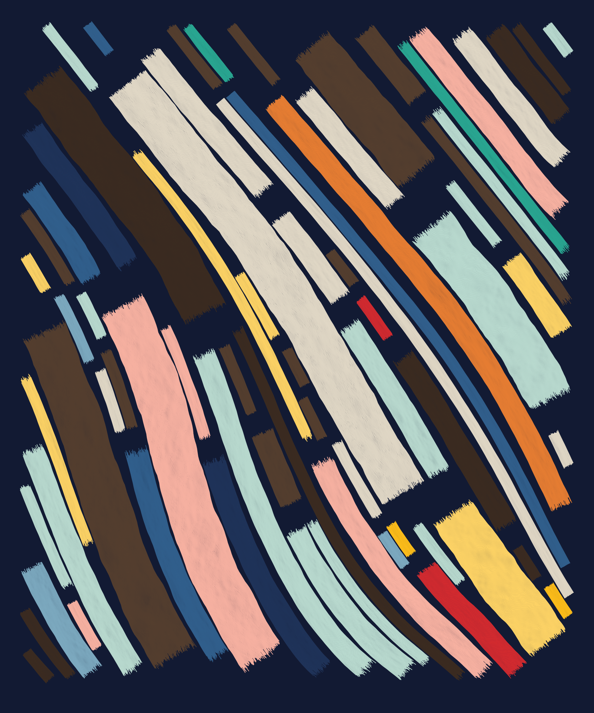 Art Blocks - Art Blocks v2 - Fidenza #243 - NFT # 78000243