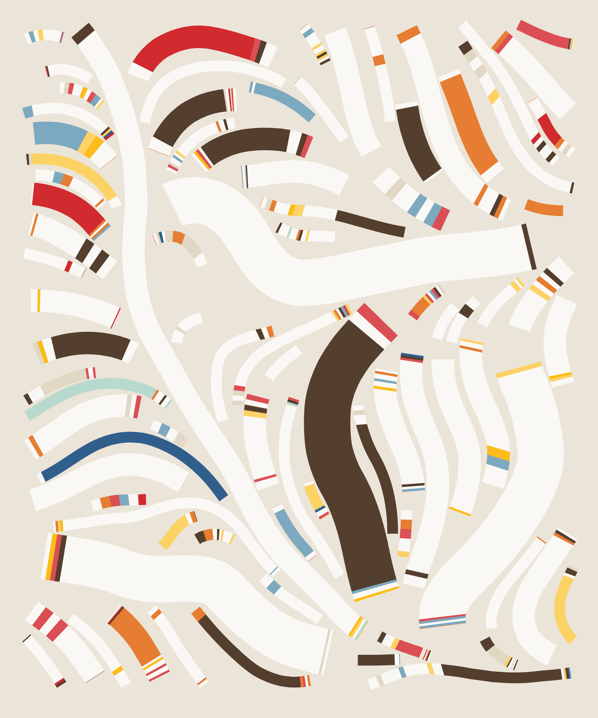 Art Blocks - Art Blocks v2 - Fidenza #254 - NFT # 78000254