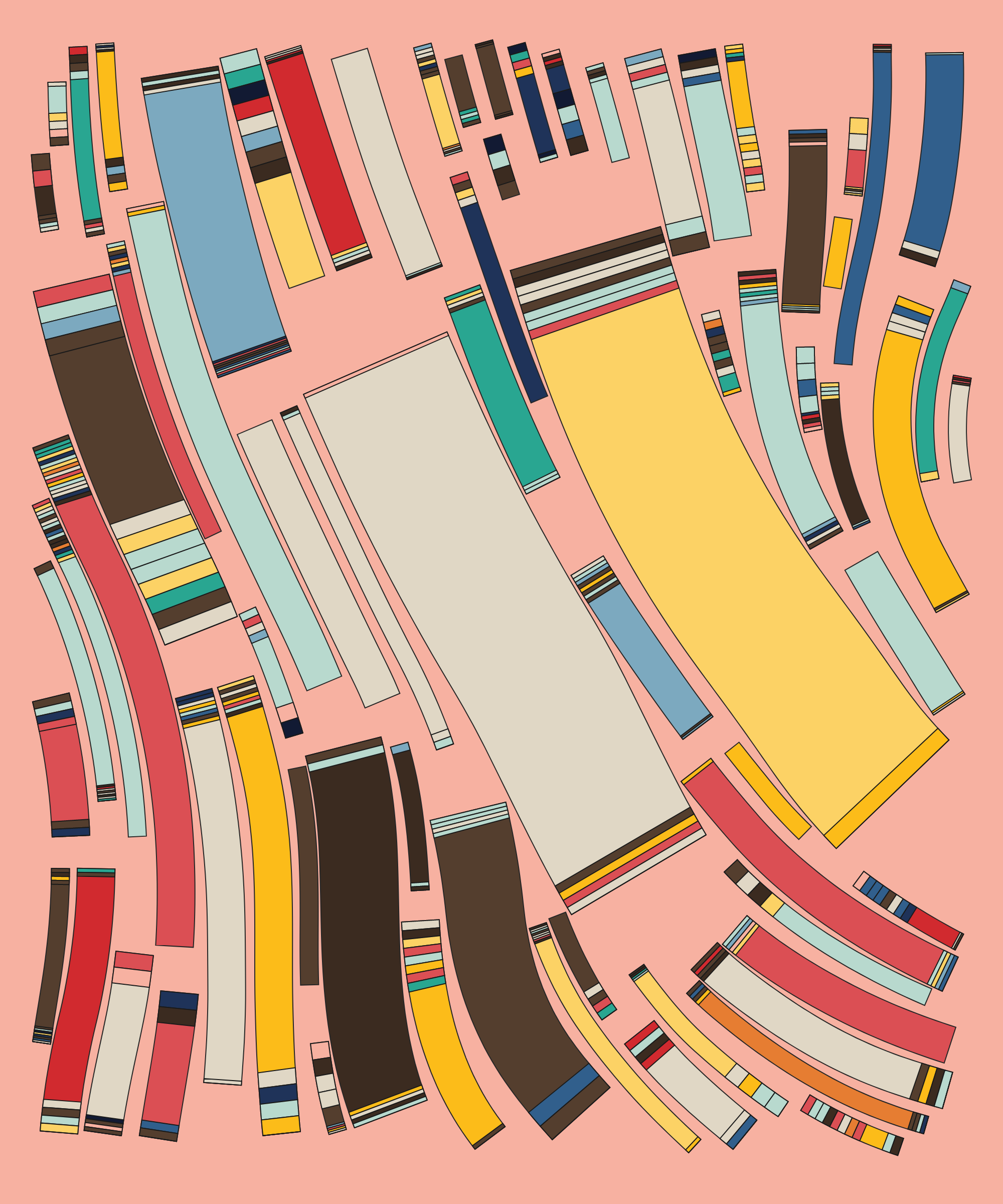 Art Blocks - Art Blocks v2 - Fidenza #260 - NFT # 78000260