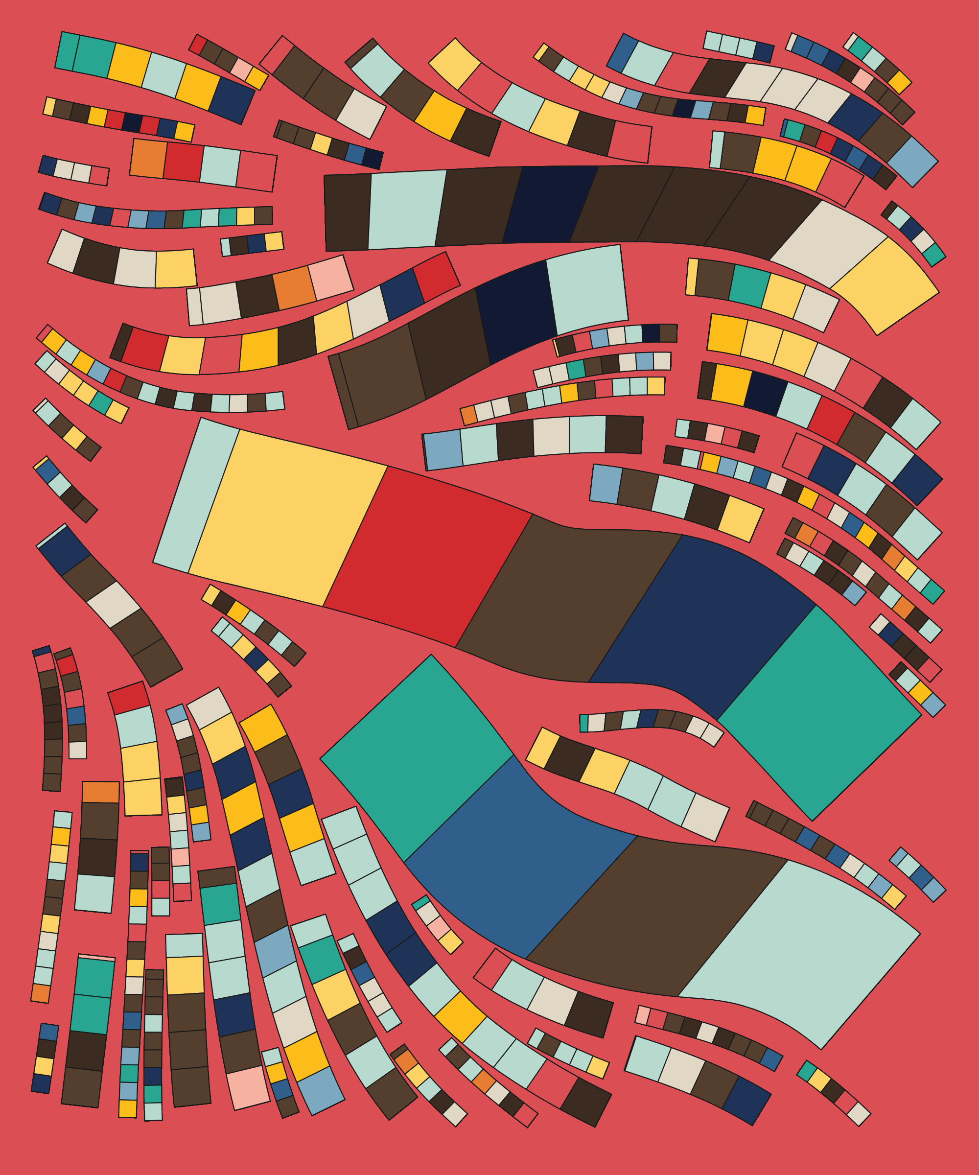 Art Blocks - Art Blocks v2 - Fidenza #266 - NFT # 78000266