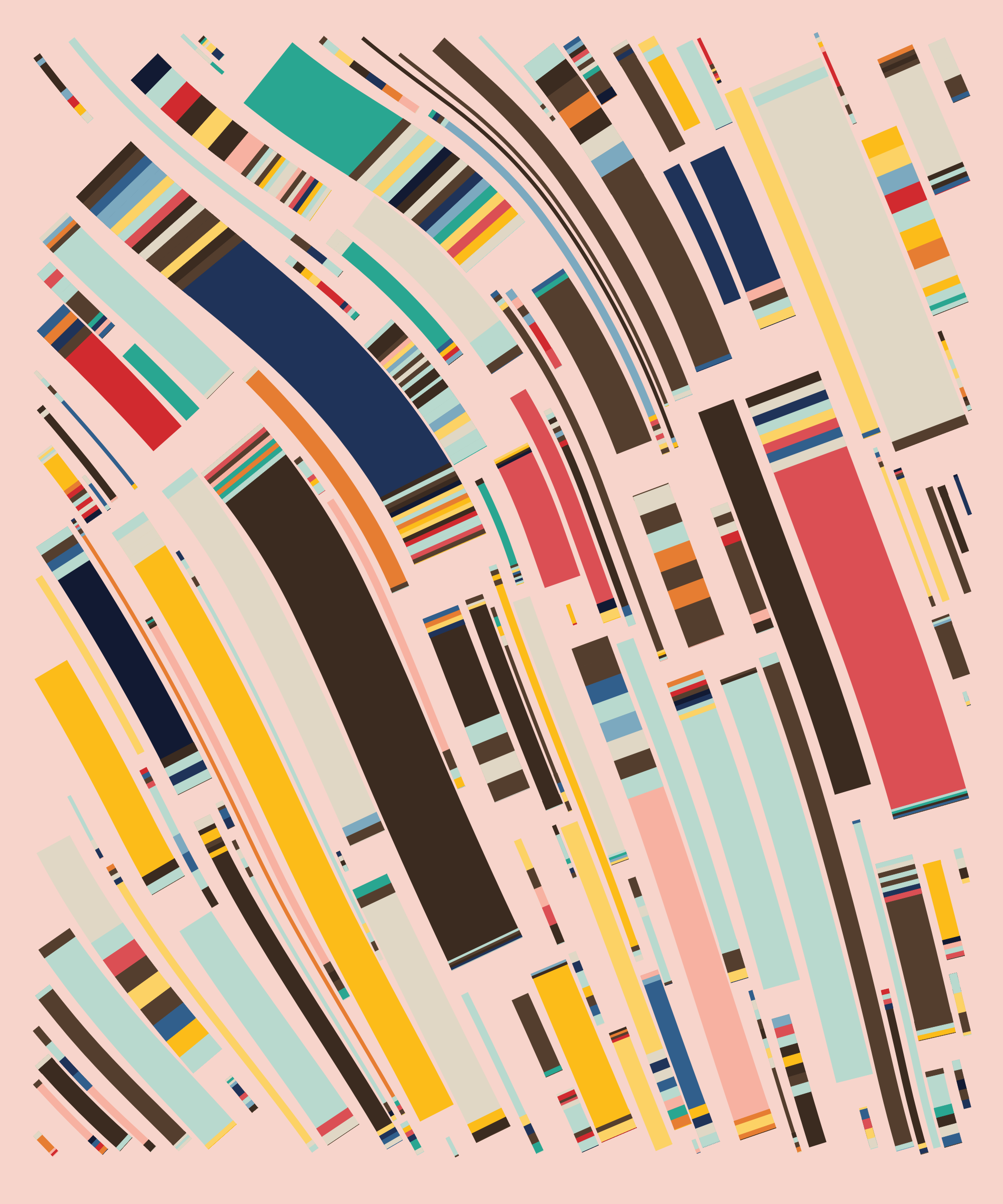 Art Blocks - Art Blocks v2 - Fidenza #270 - NFT # 78000270